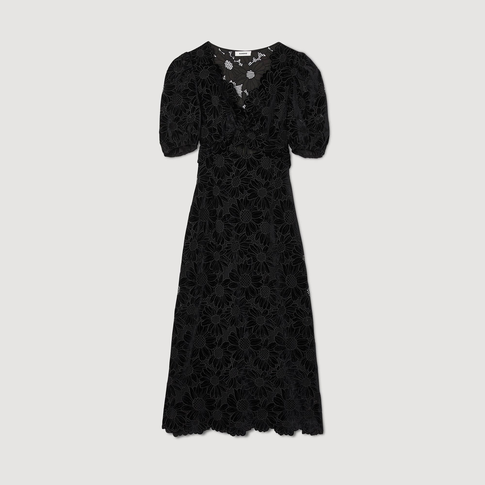 Robe hotsell noir sandro