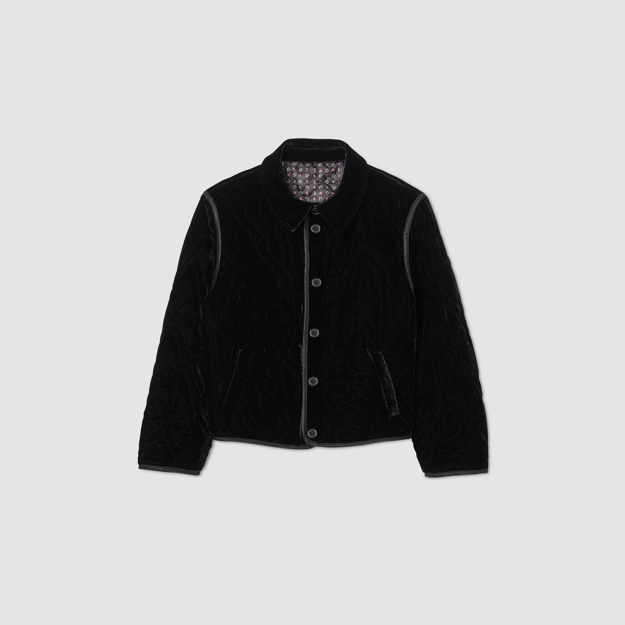 Doudoune sandro deals femme velours
