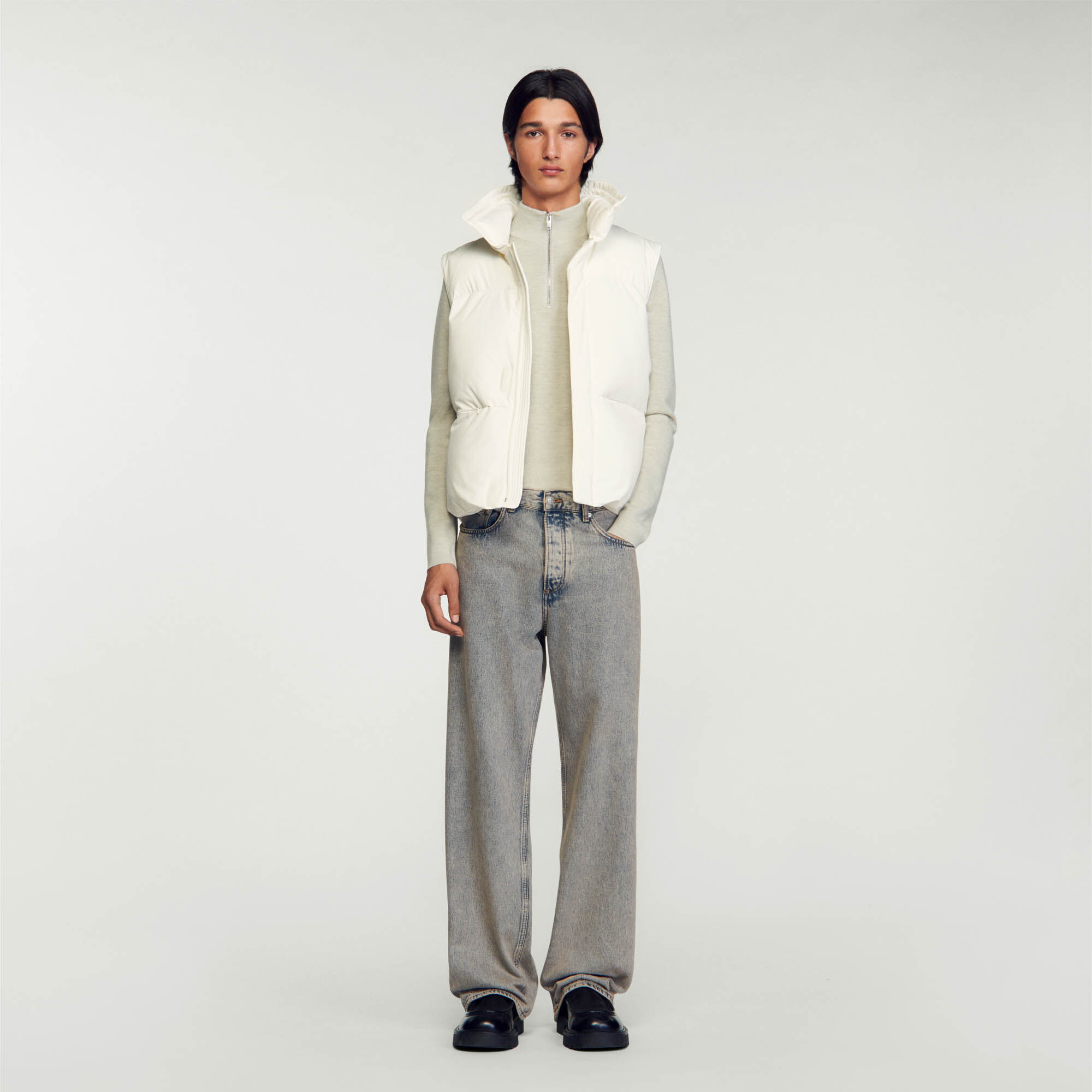 Doudoune sans manches SHPMA00315 Manteaux Blousons Sandro Paris