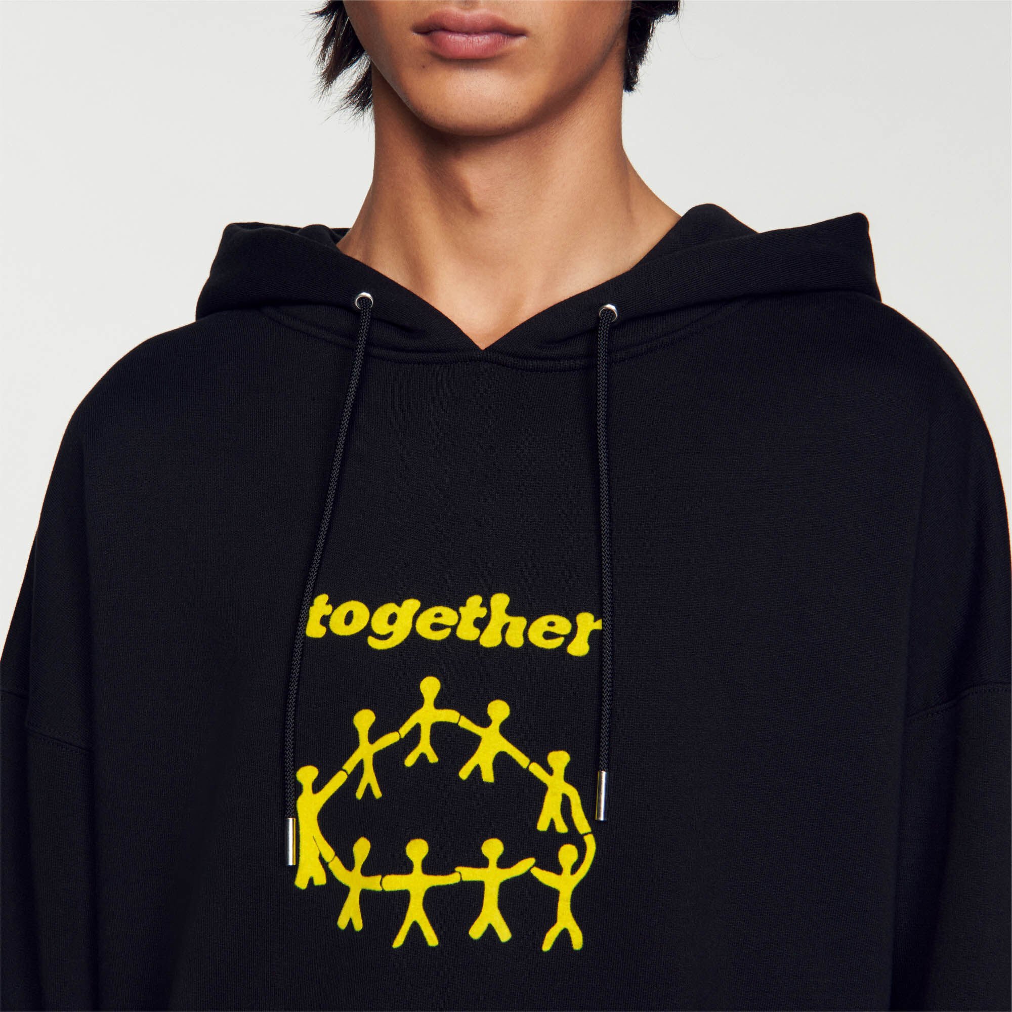 Hoodie noir homme shop