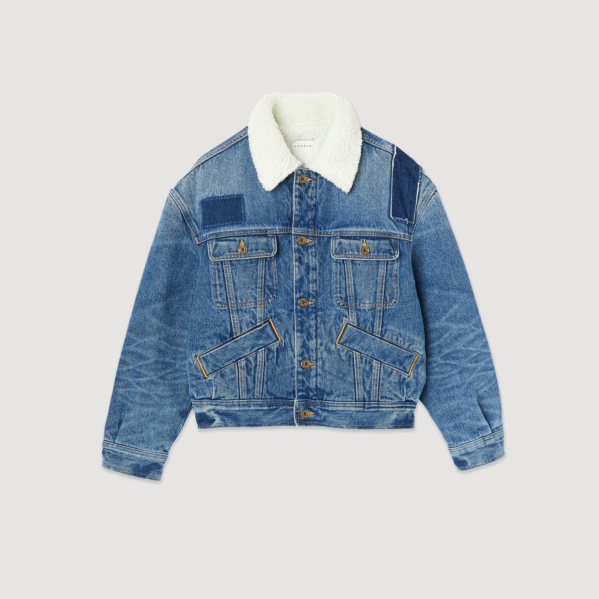 Veste en 2025 jean sandro femme