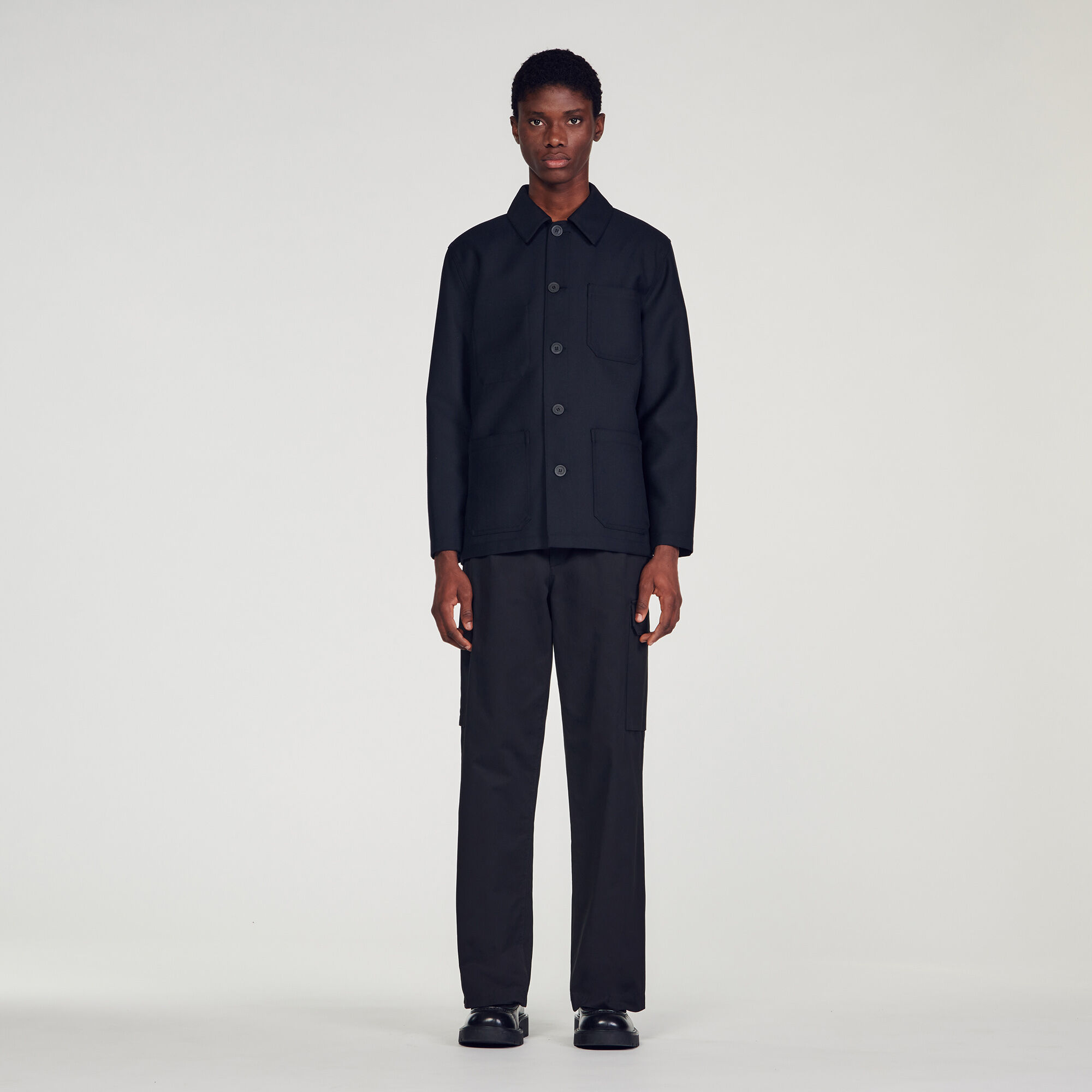 Sandro blouson sales