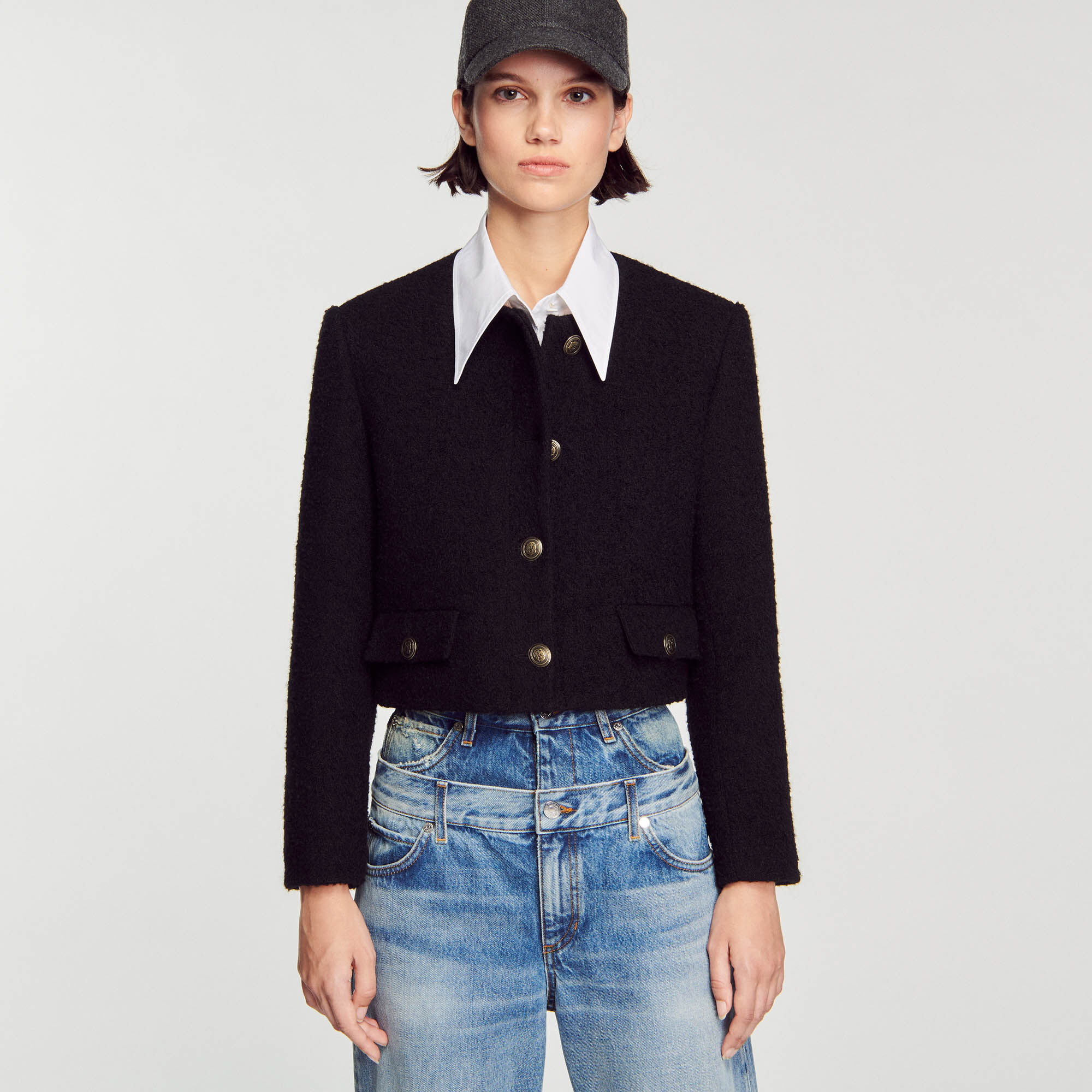 Veste best sale femme sandro