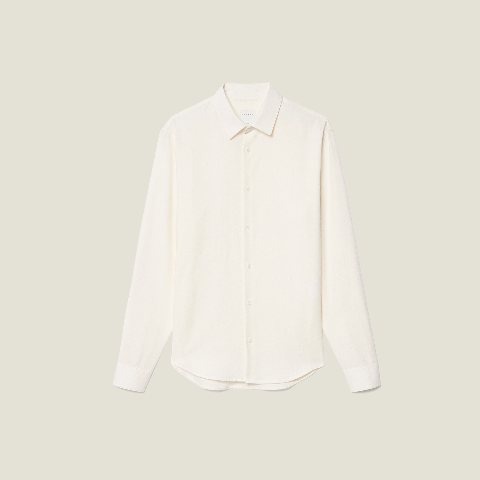 Chemise blanche sandro clearance