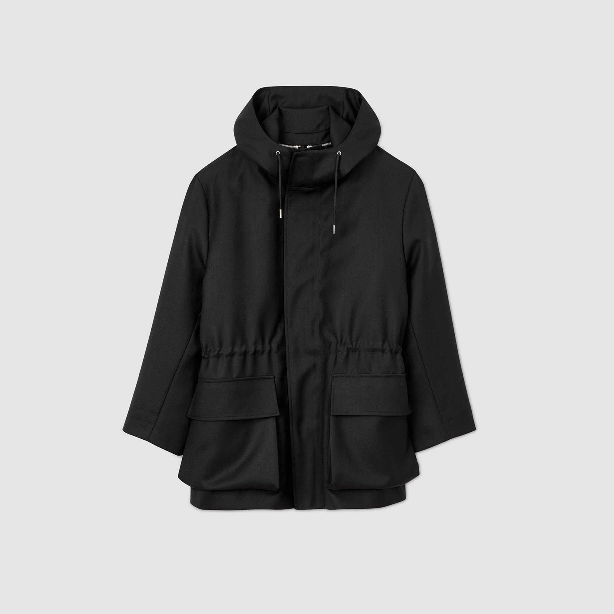 Parka homme sandro best sale