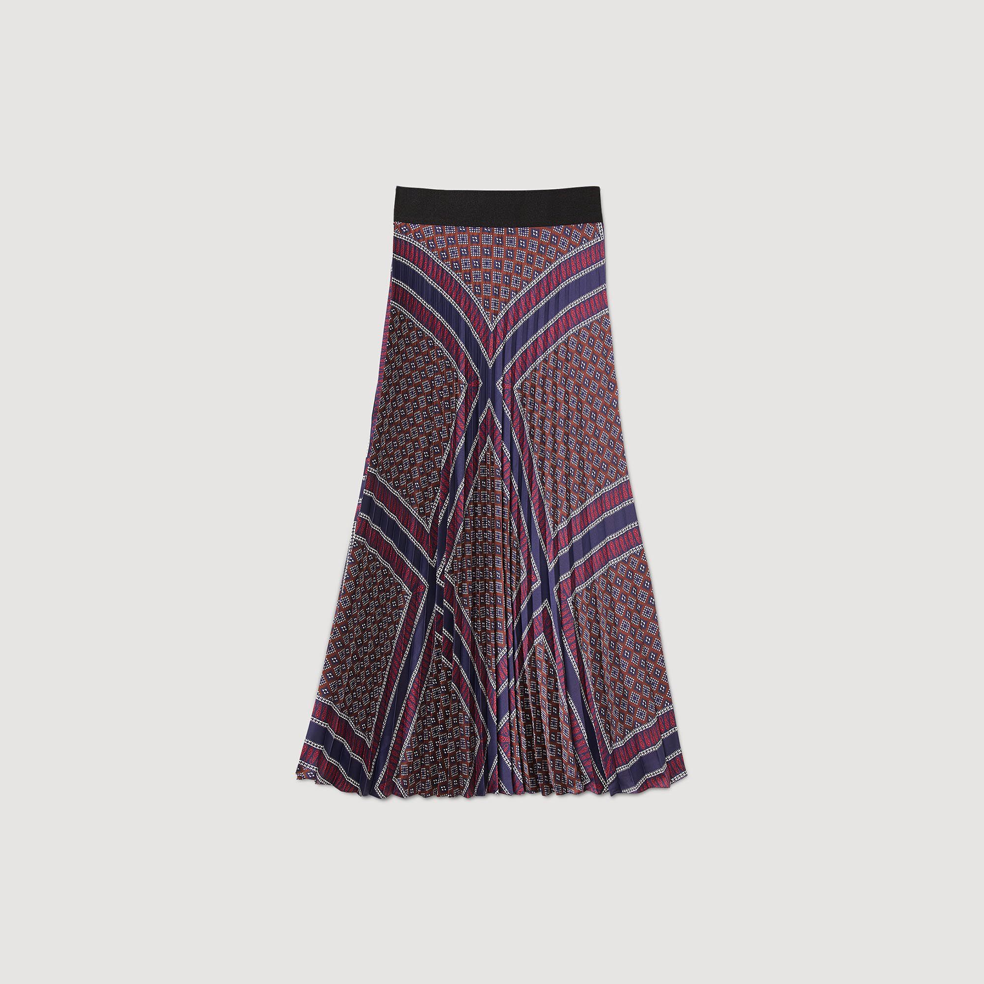 Jupe clearance plissee sandro
