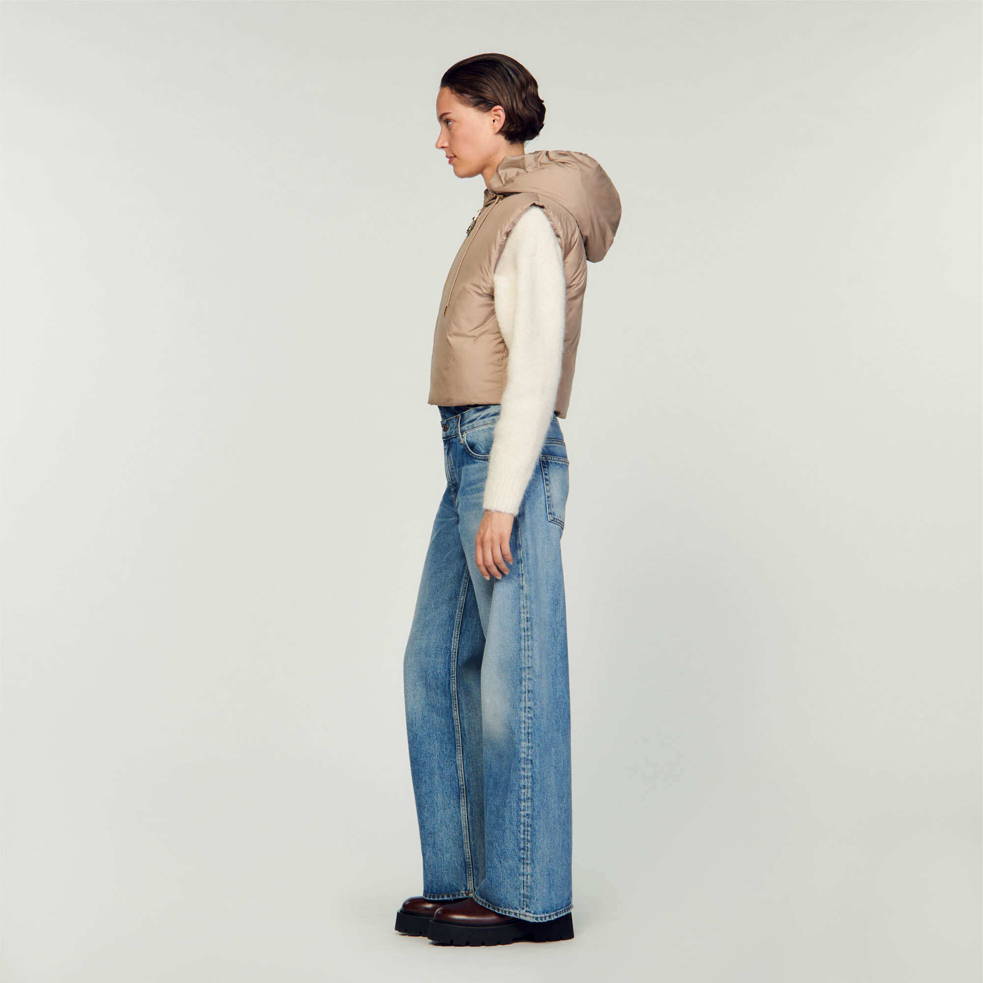 Doudoune cuir sandro deals