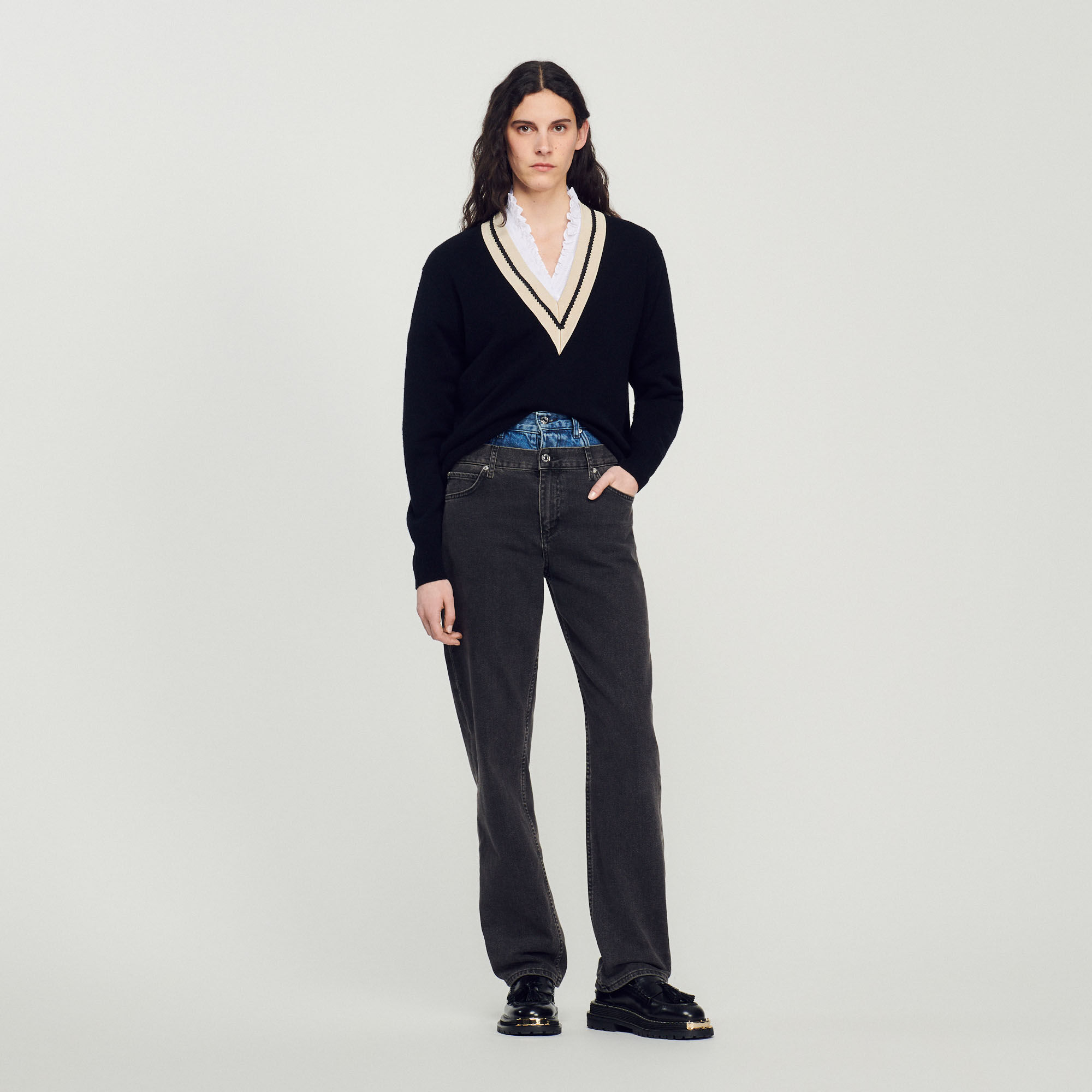Pull femme pulls chauds et l gants Sandro Paris