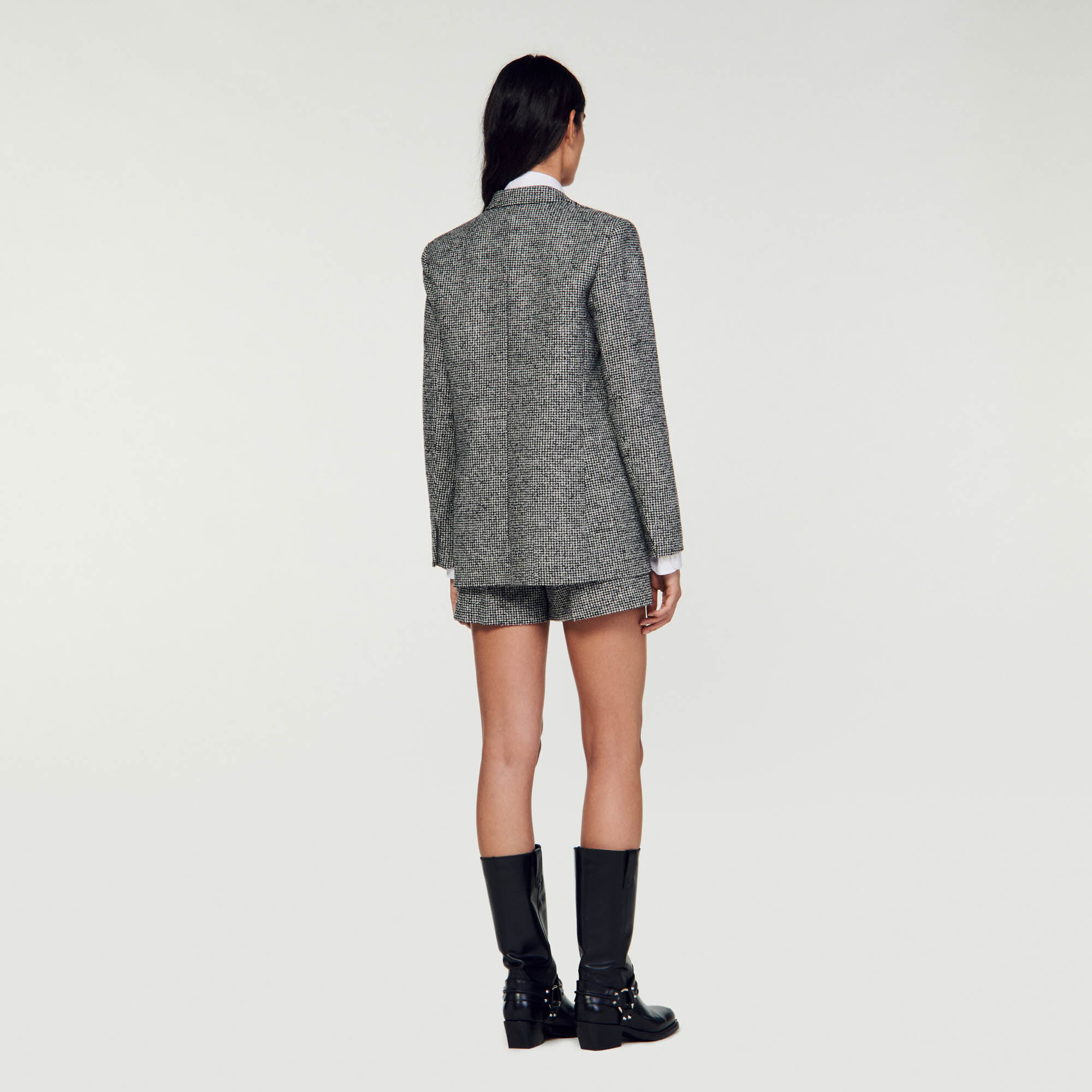 Sandro veste sales pied de poule
