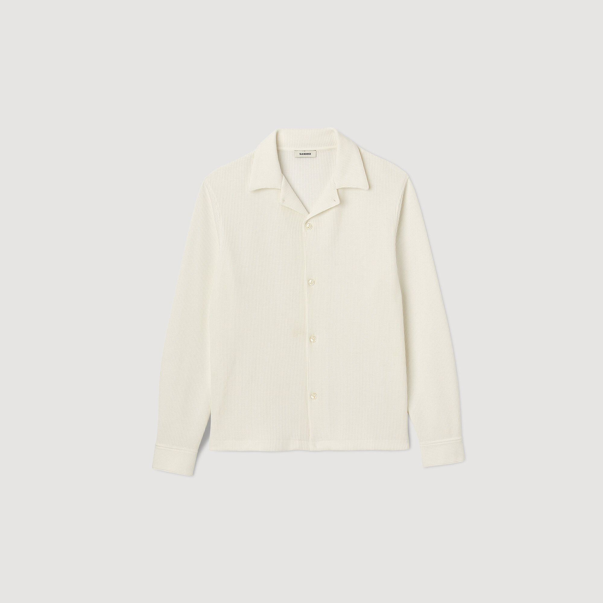 Chemise manches longues SHPCM00844 Chemises Sandro Paris