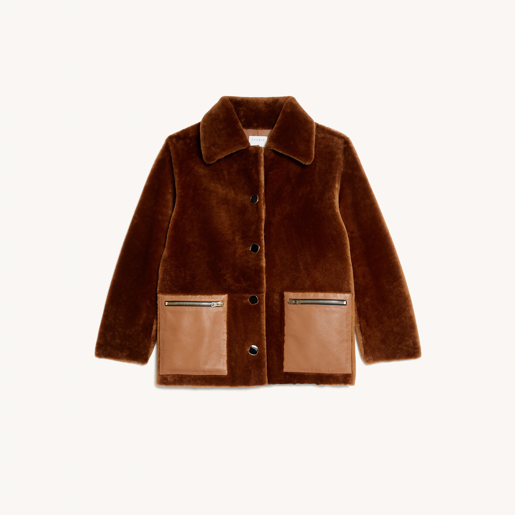 Sandro peau lainee Clearance