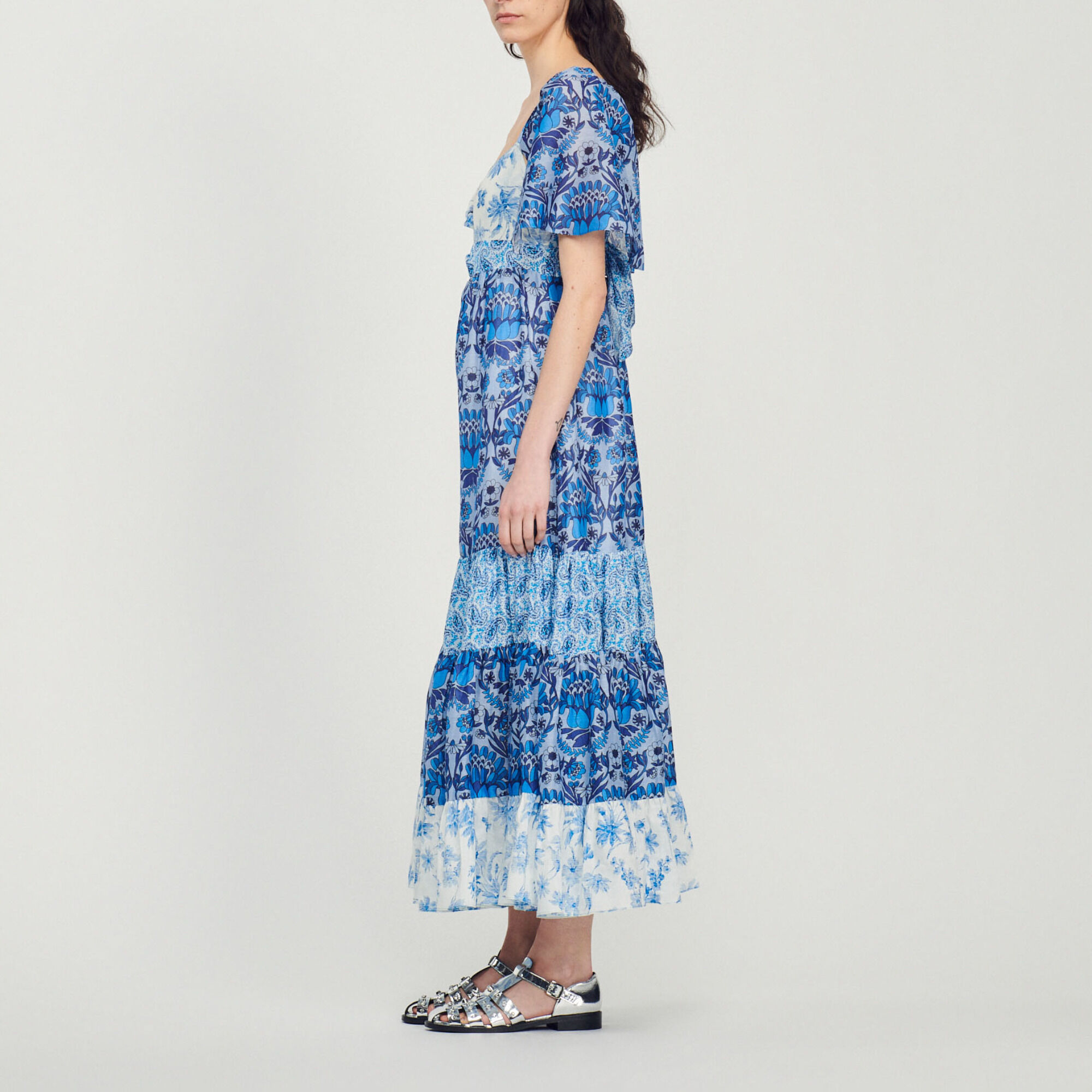 Sandro sales robe foulard