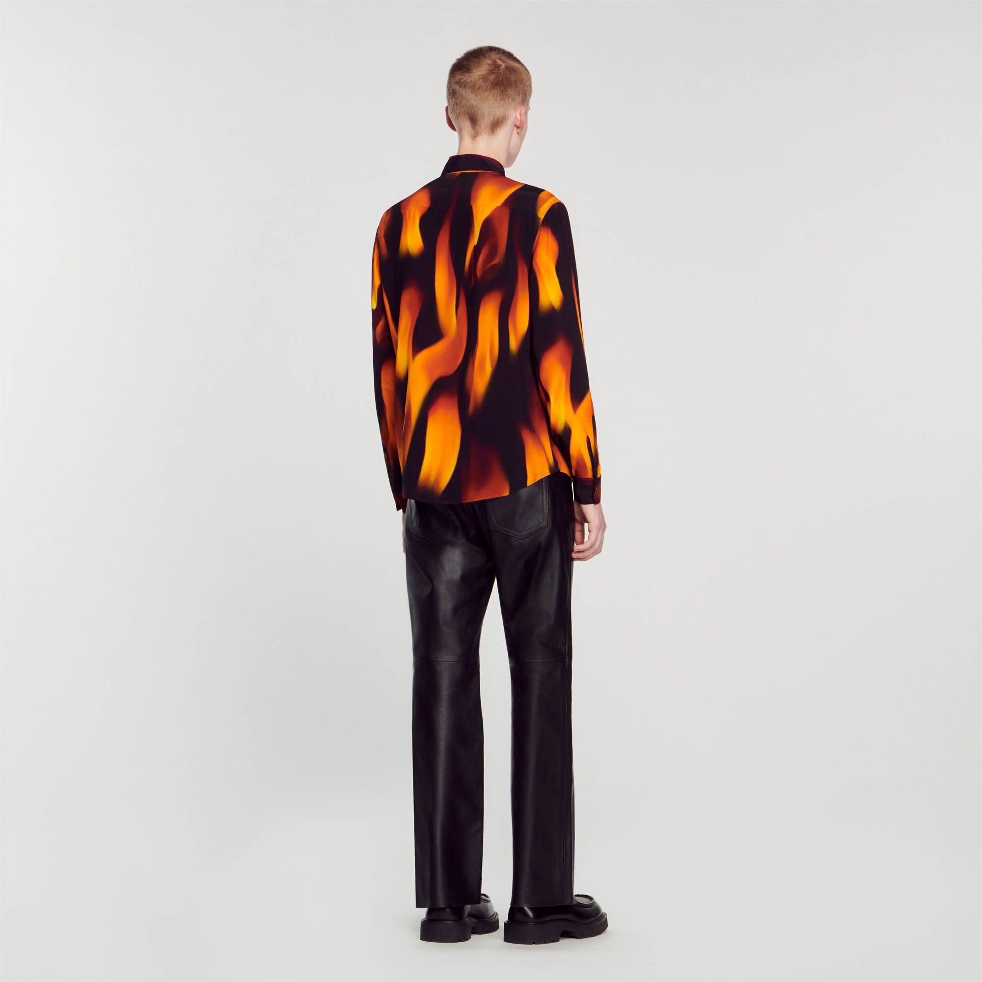 Chemise flamme homme hotsell