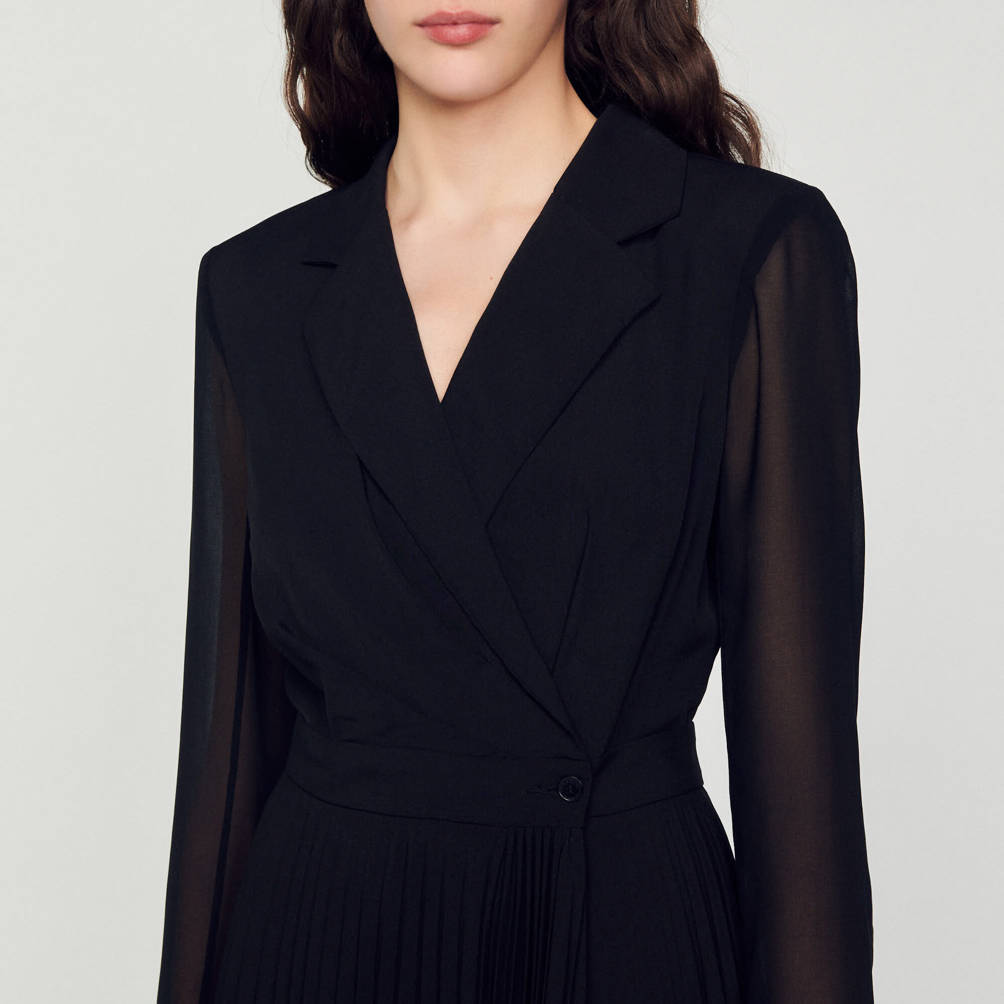 Robe hotsell noir sandro