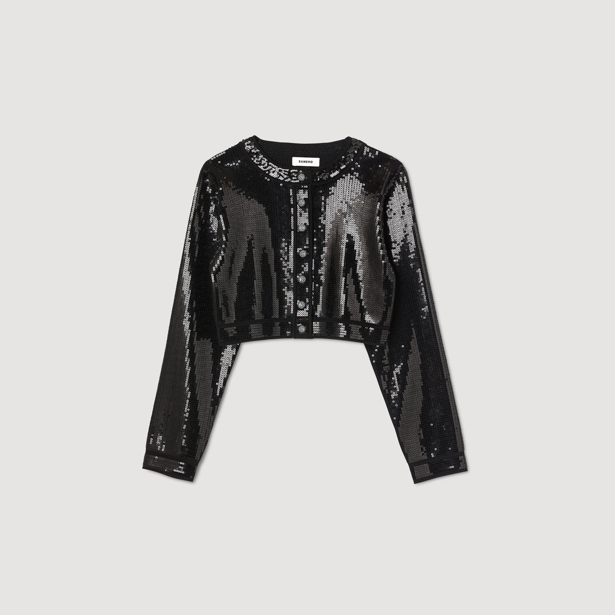 Gilet new arrivals sequins femme