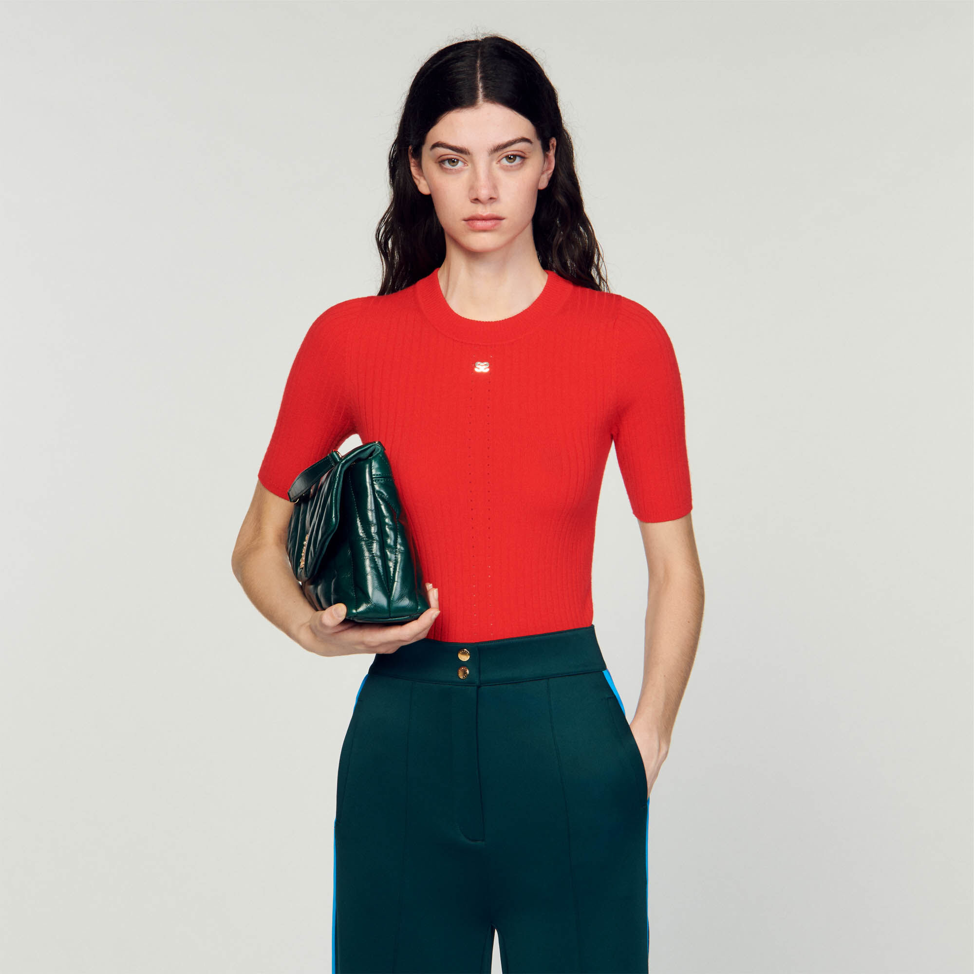Pull rouge zara 2025 femme
