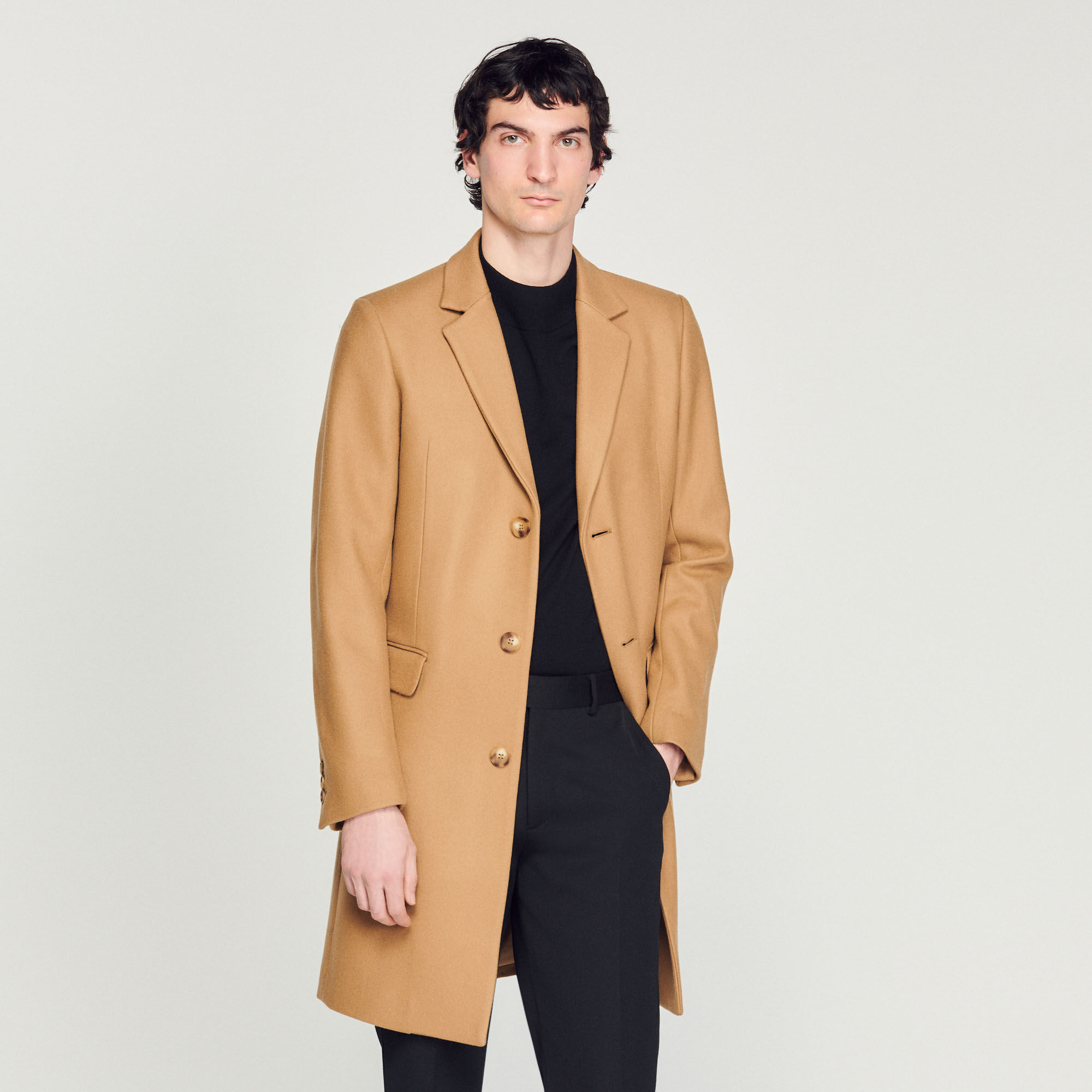 Manteau laine sales sandro