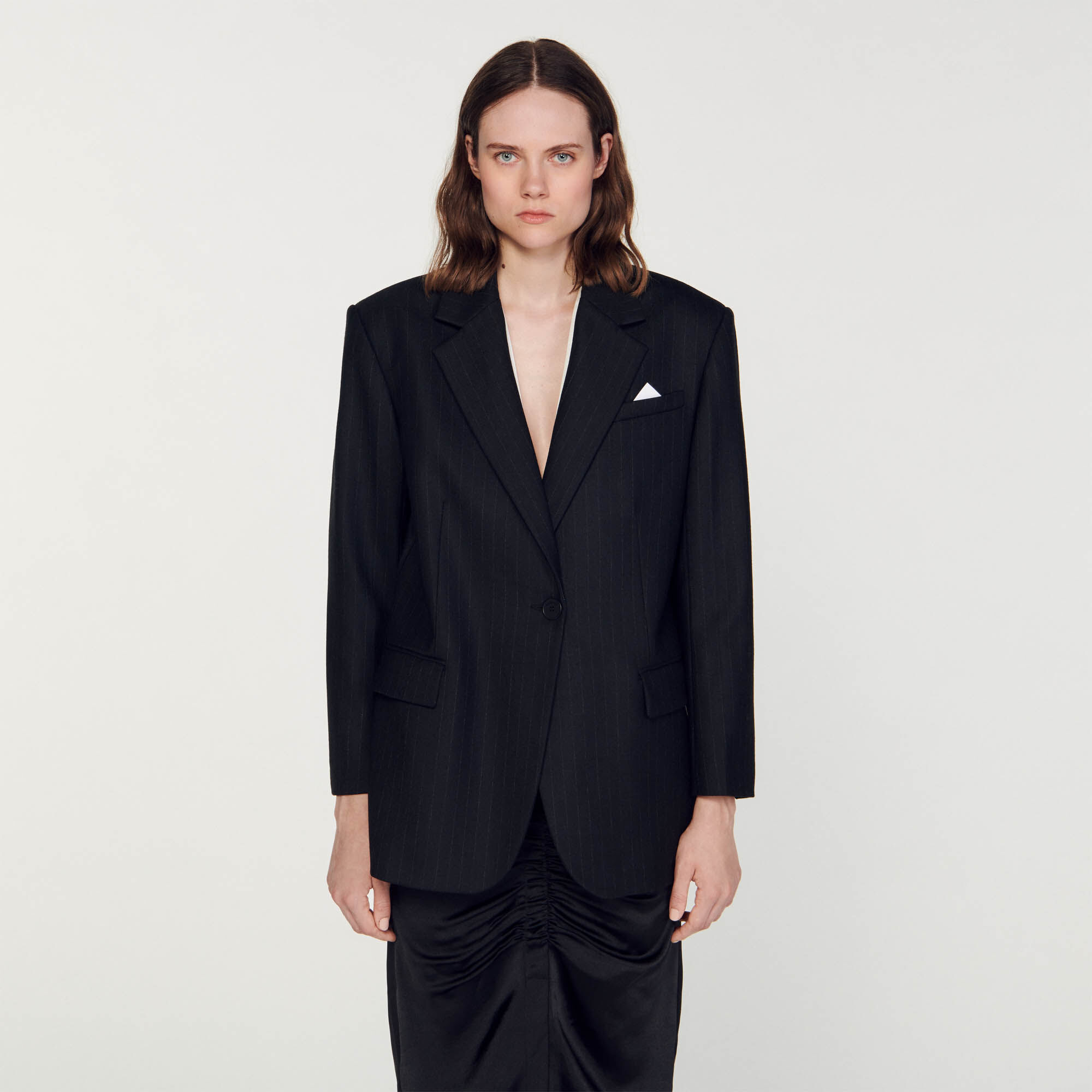 Veste de tailleur oversize SFPVE00856 Blousons Vestes Sandro