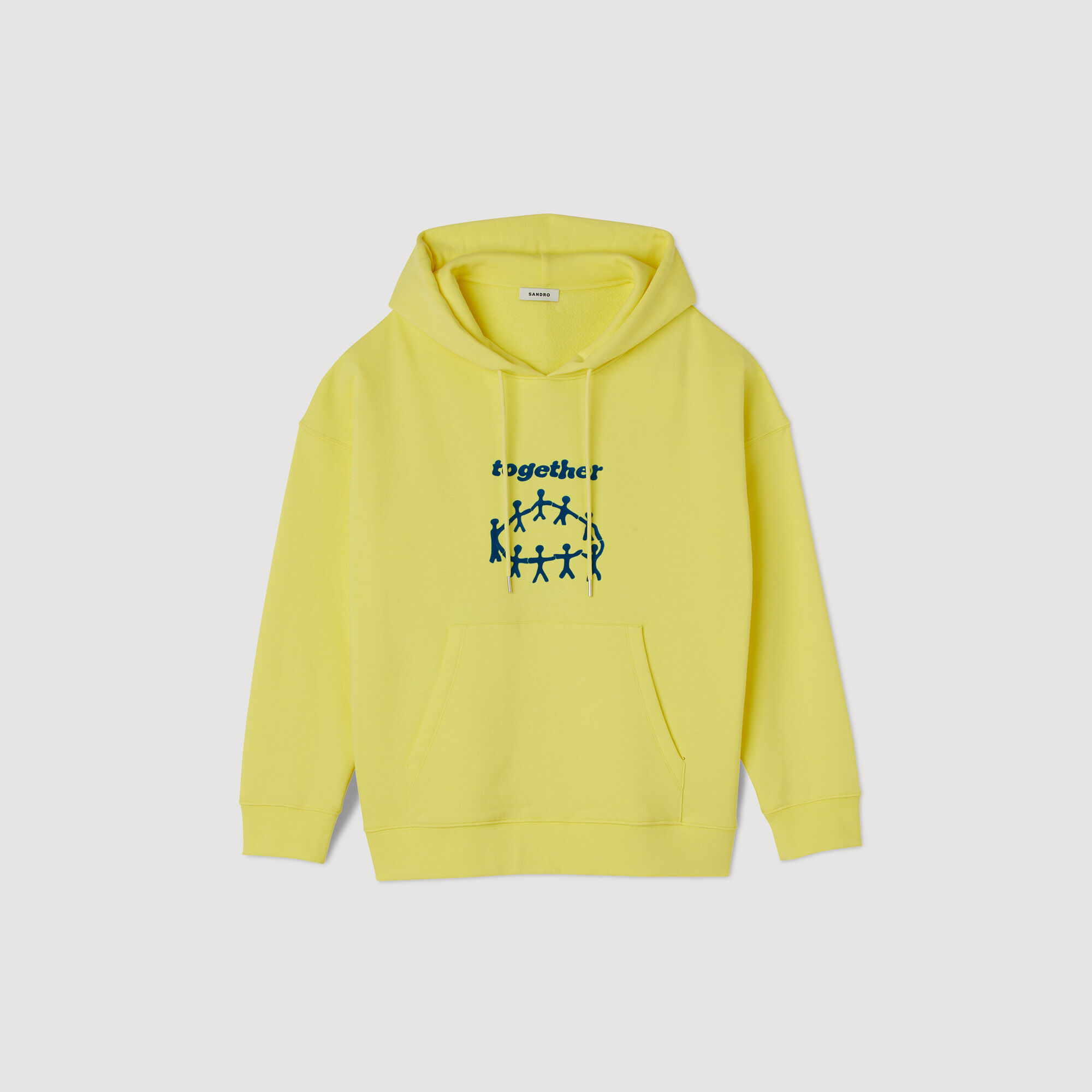 Hoodie best sale jaune homme