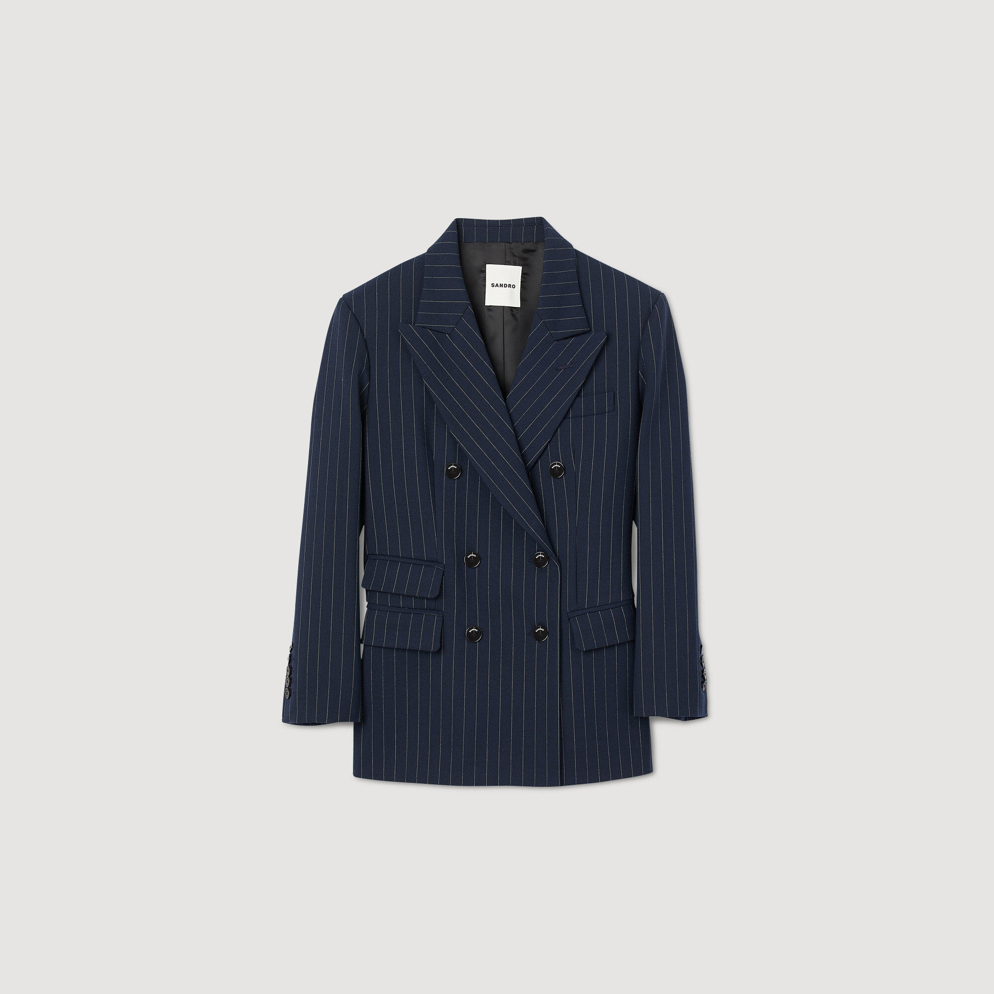 Veste de tailleur rayures