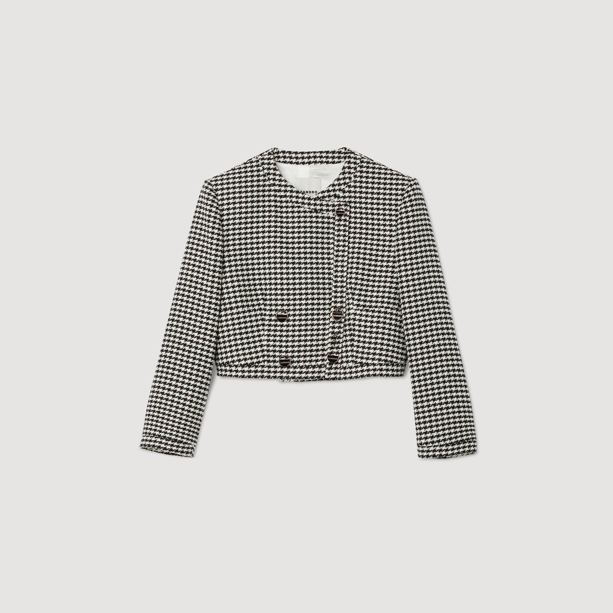 Veste sandro pied shop de poule