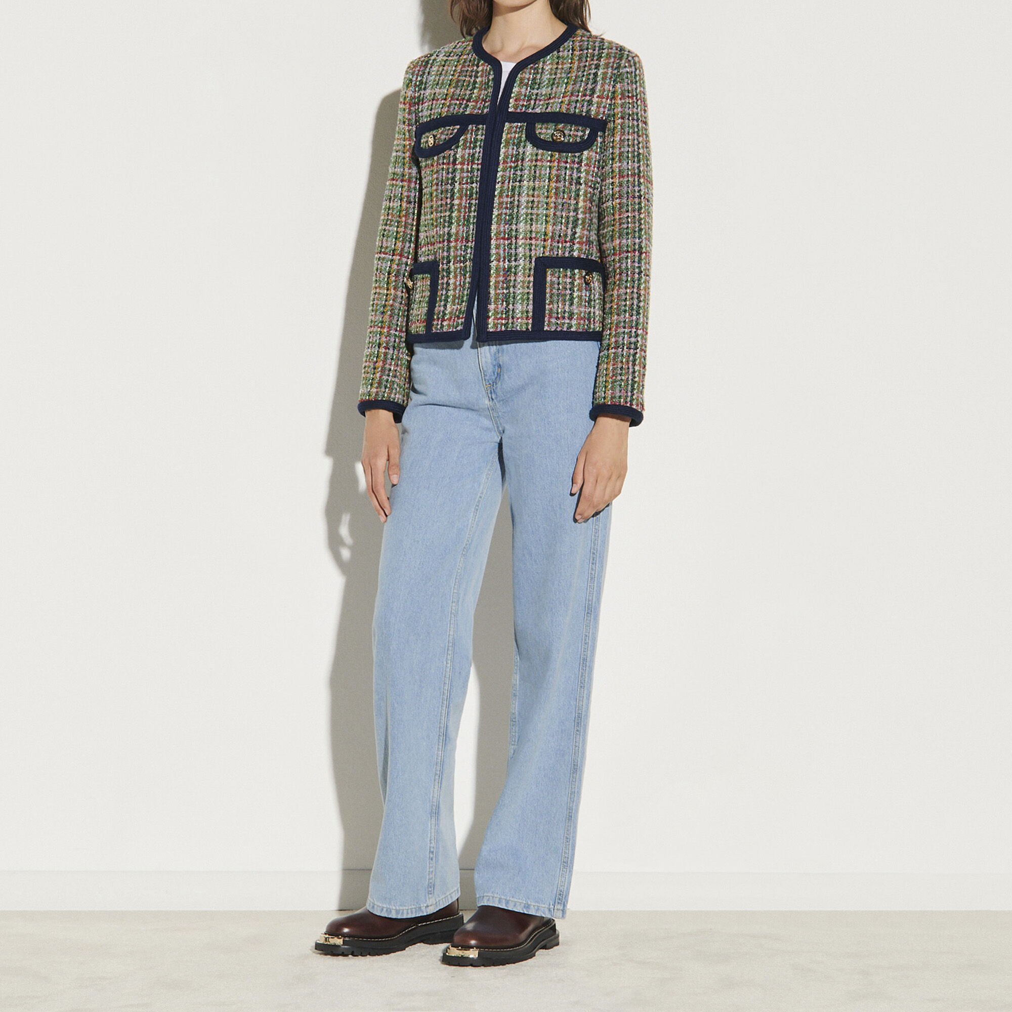 Veste tweed sandro clearance