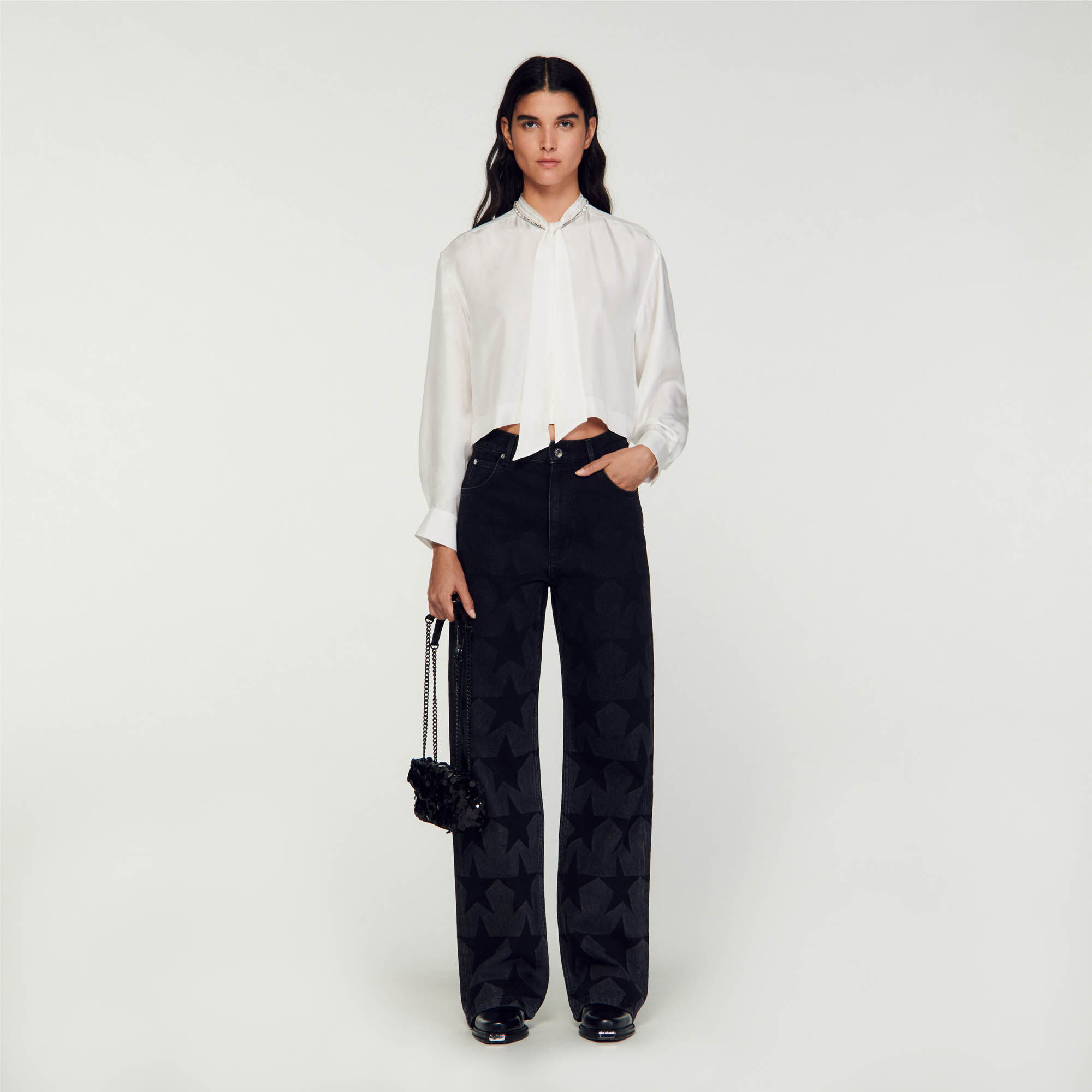 Blouse en hotsell soie blanche