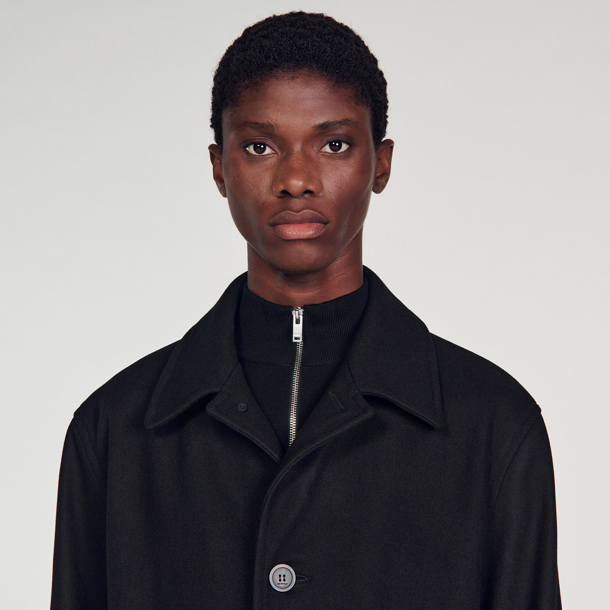 Manteau laine sales sandro