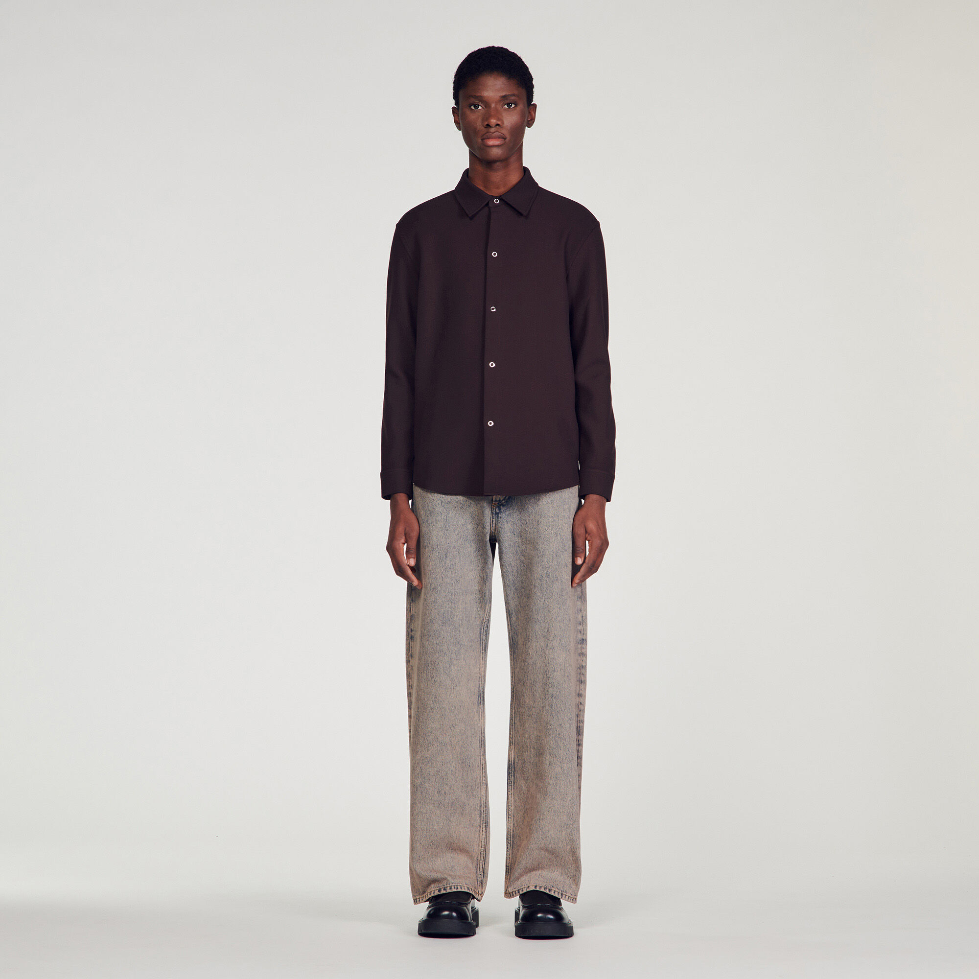 Chemises best sale sandro homme