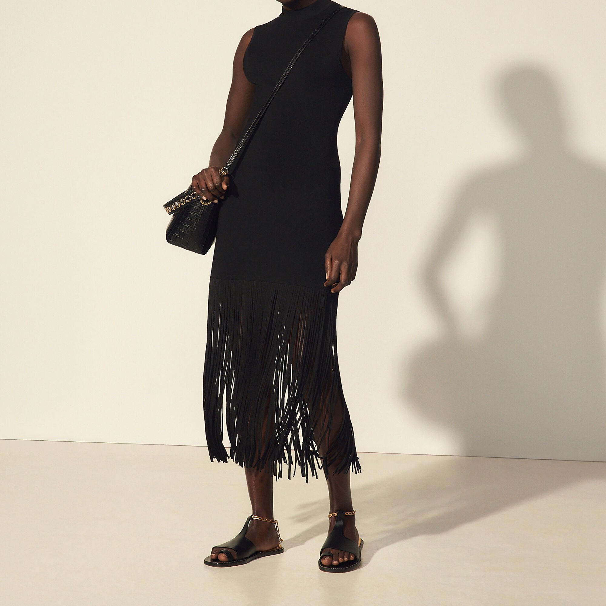 Robe à franges outlet