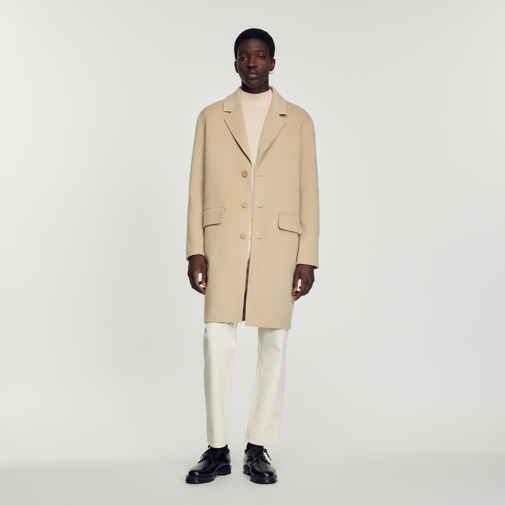 Manteau online laine sandro