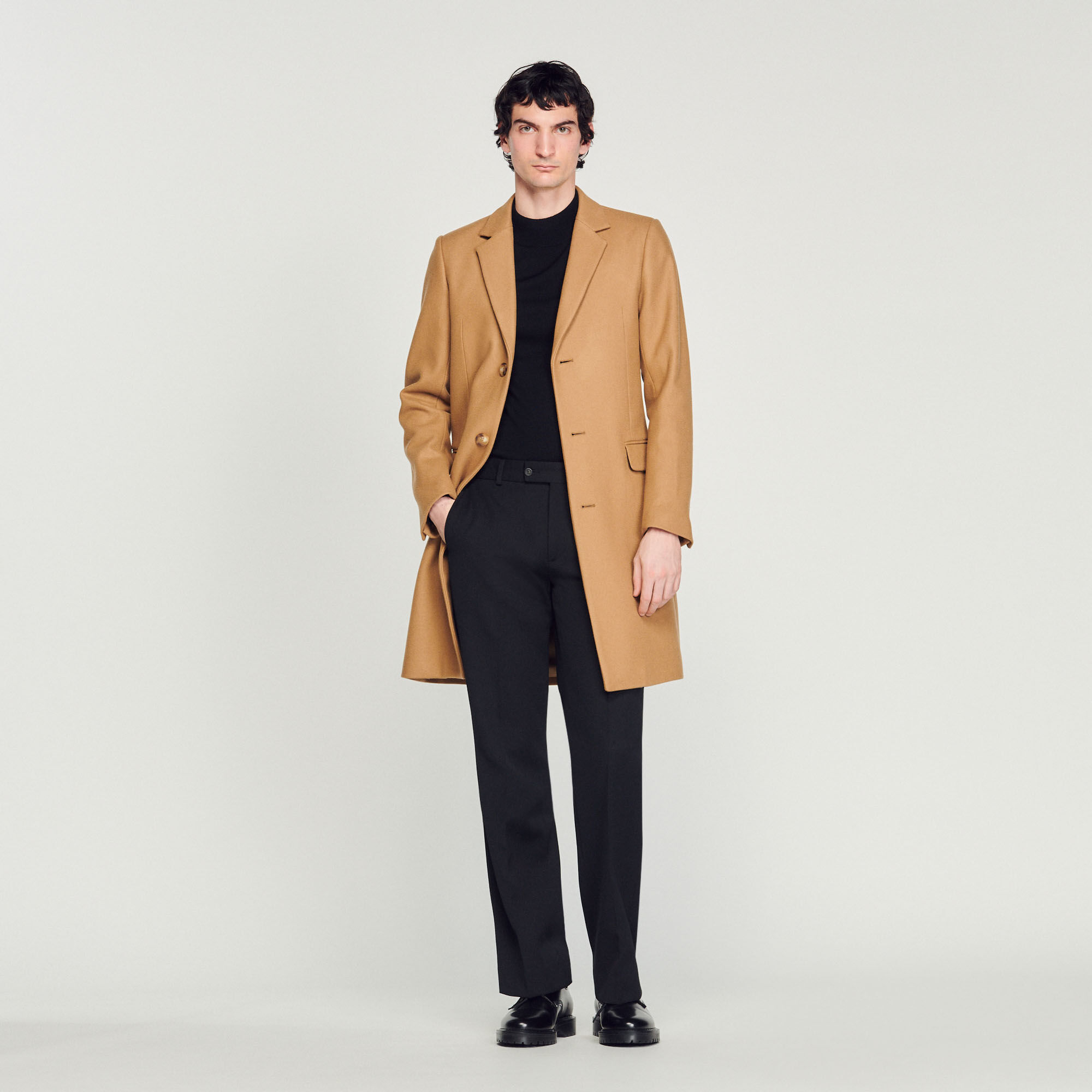 Manteaux beige homme sales