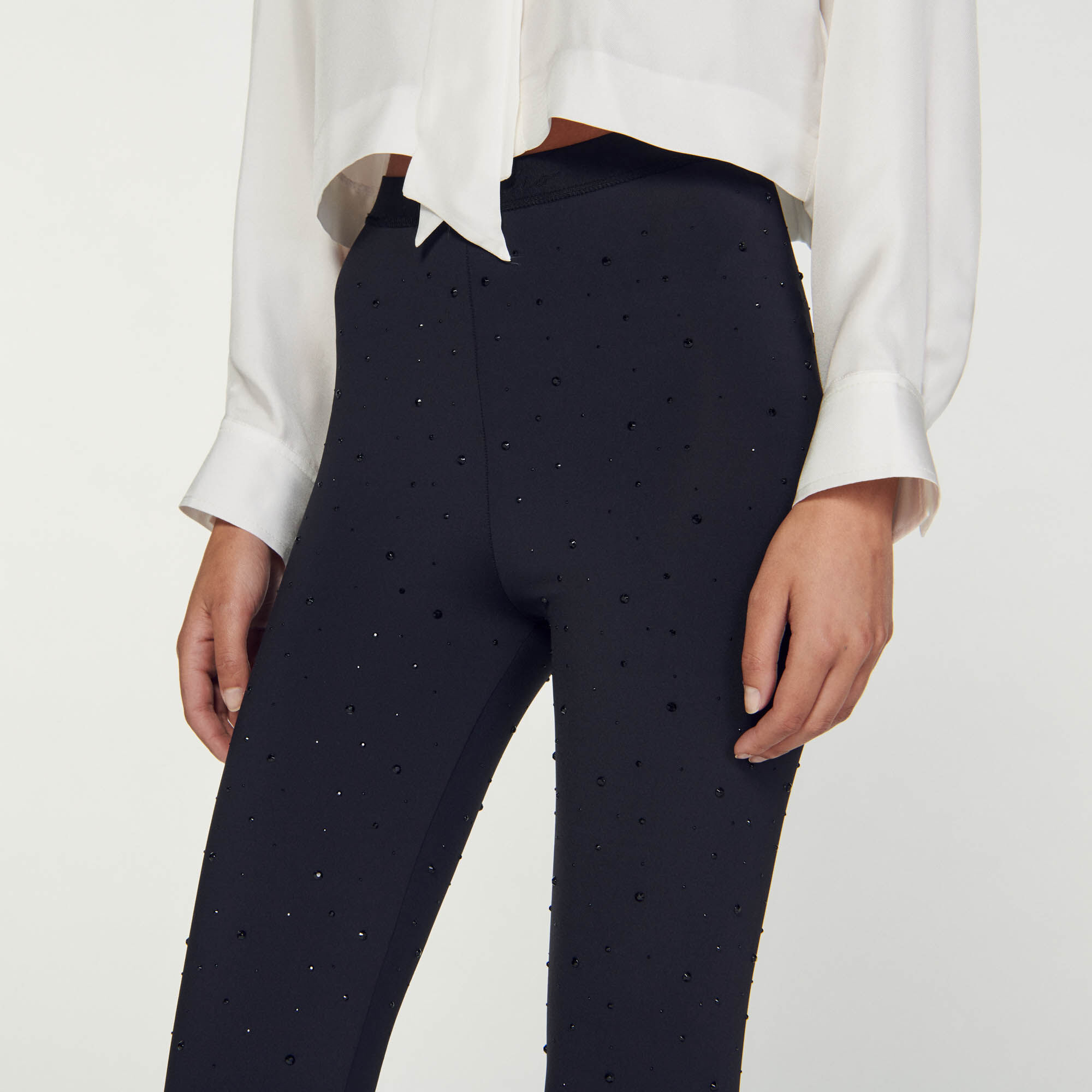 Legging strass femme cheap