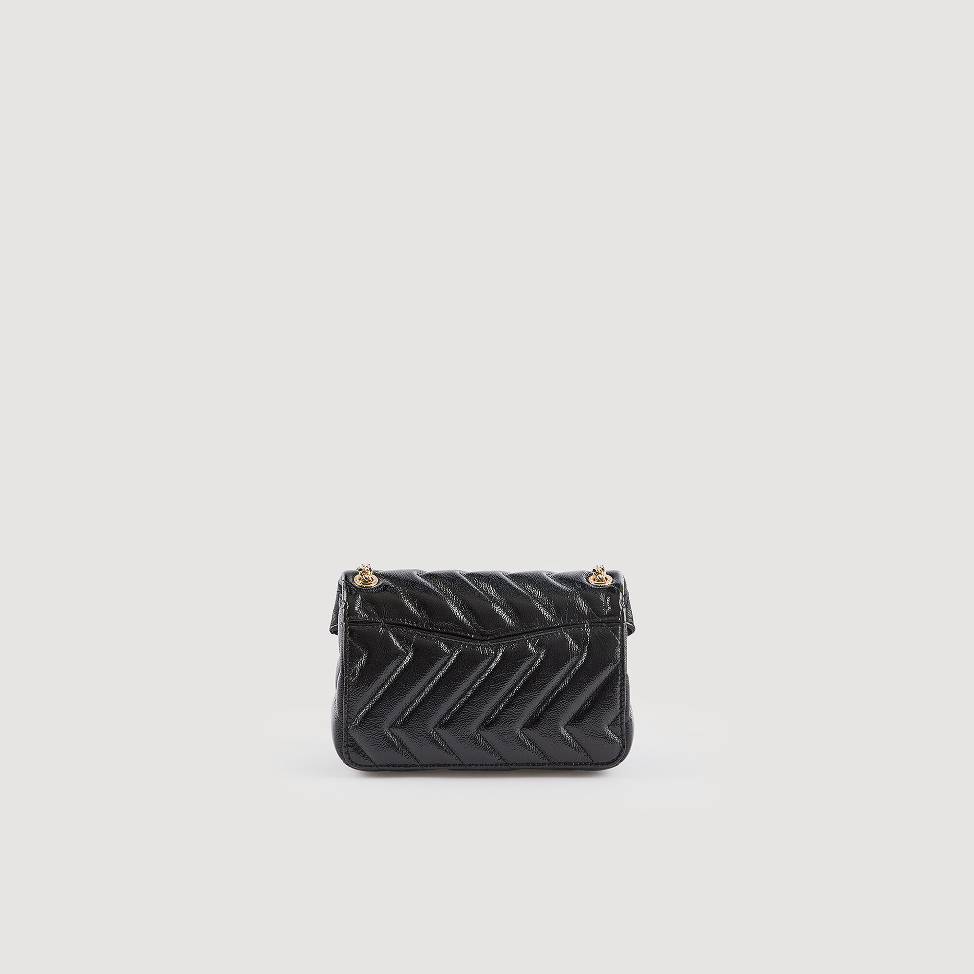 Sac top cuir sandro