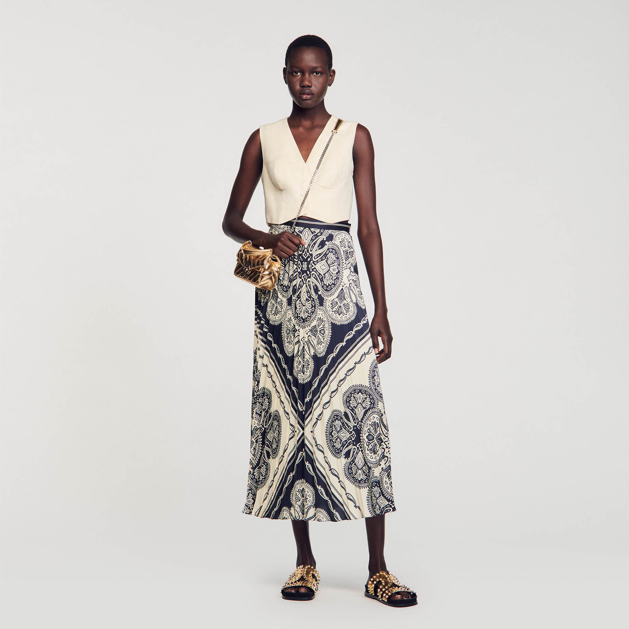 Sandro on sale jupe longue