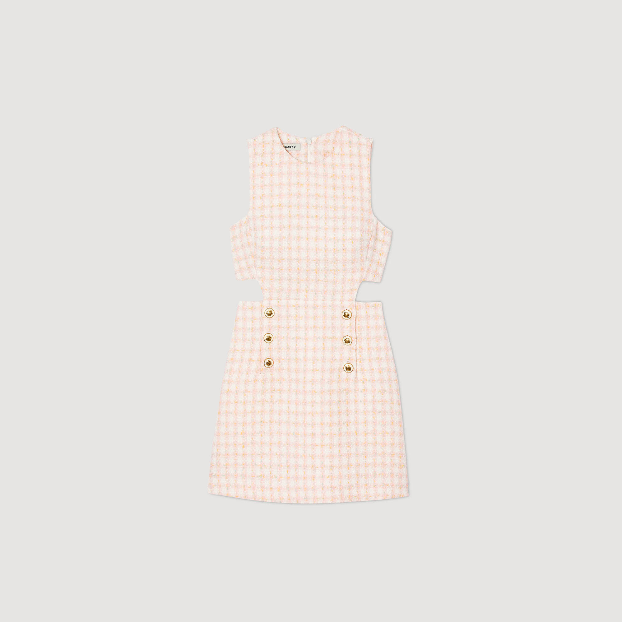Robe sandro rose 2025 poudré