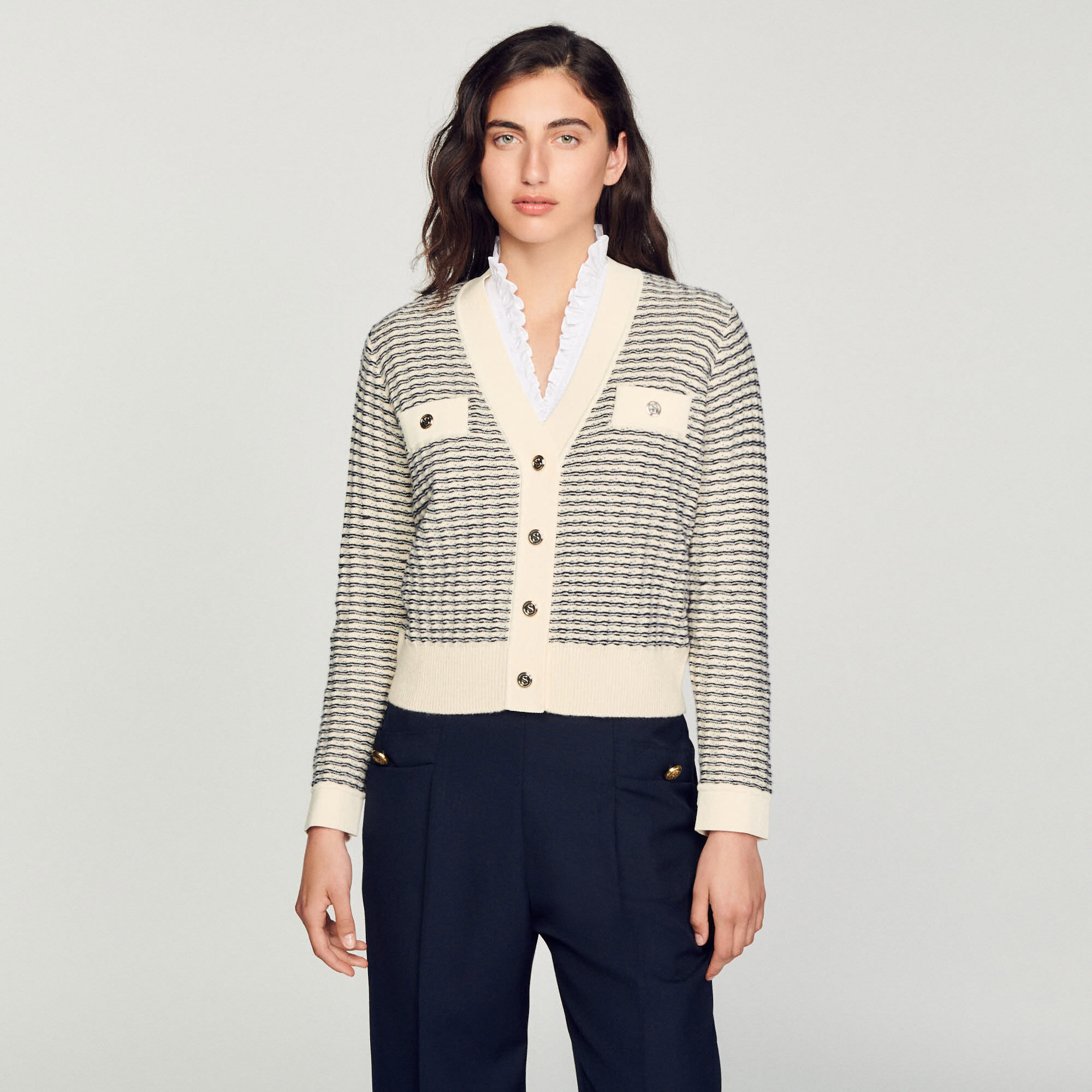Sandro gilet femme sales