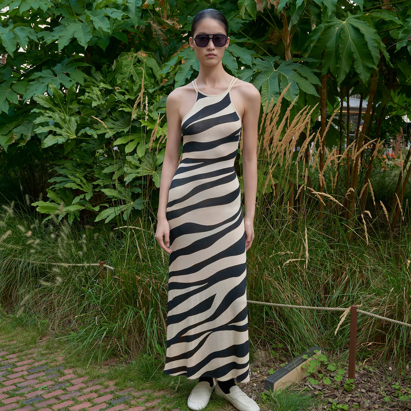 Les Robes longue en maille Sandro Paris