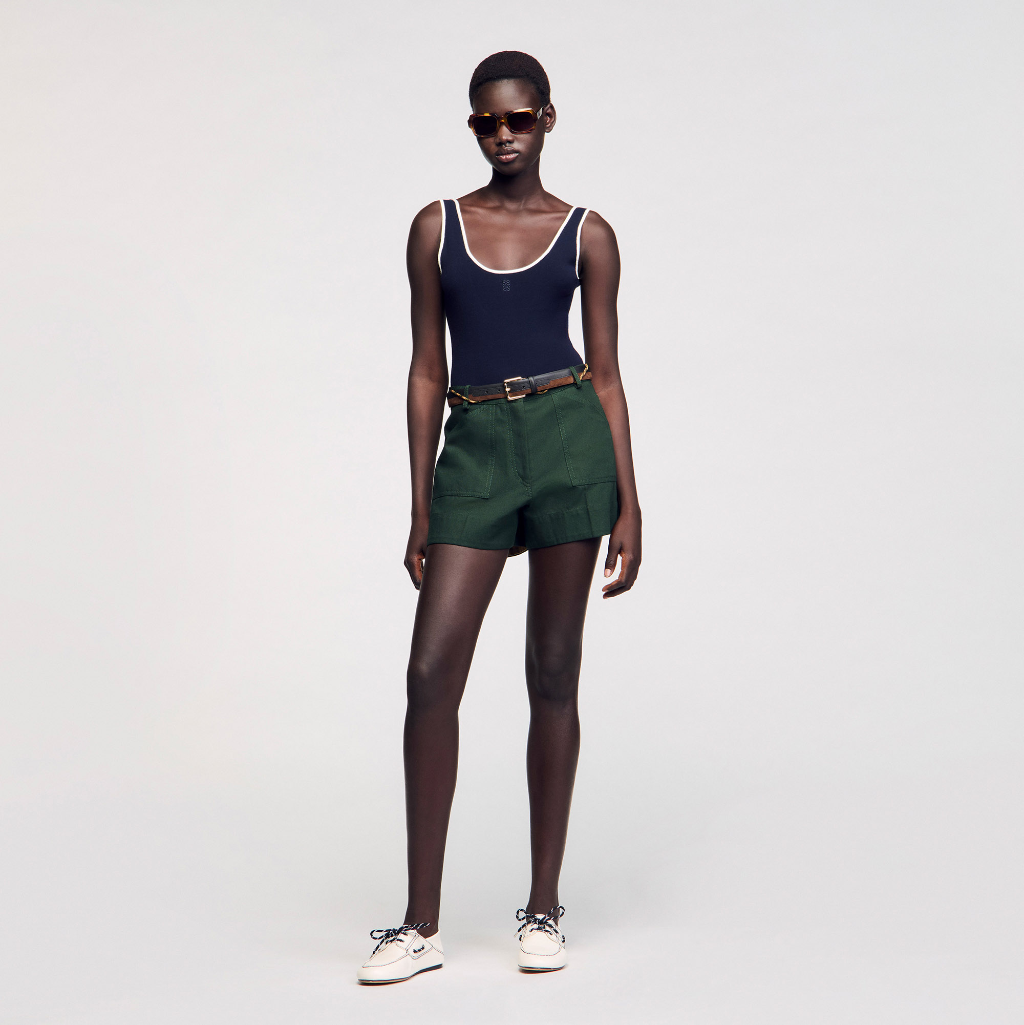 Body en maille - Sandro Paris - Modalova