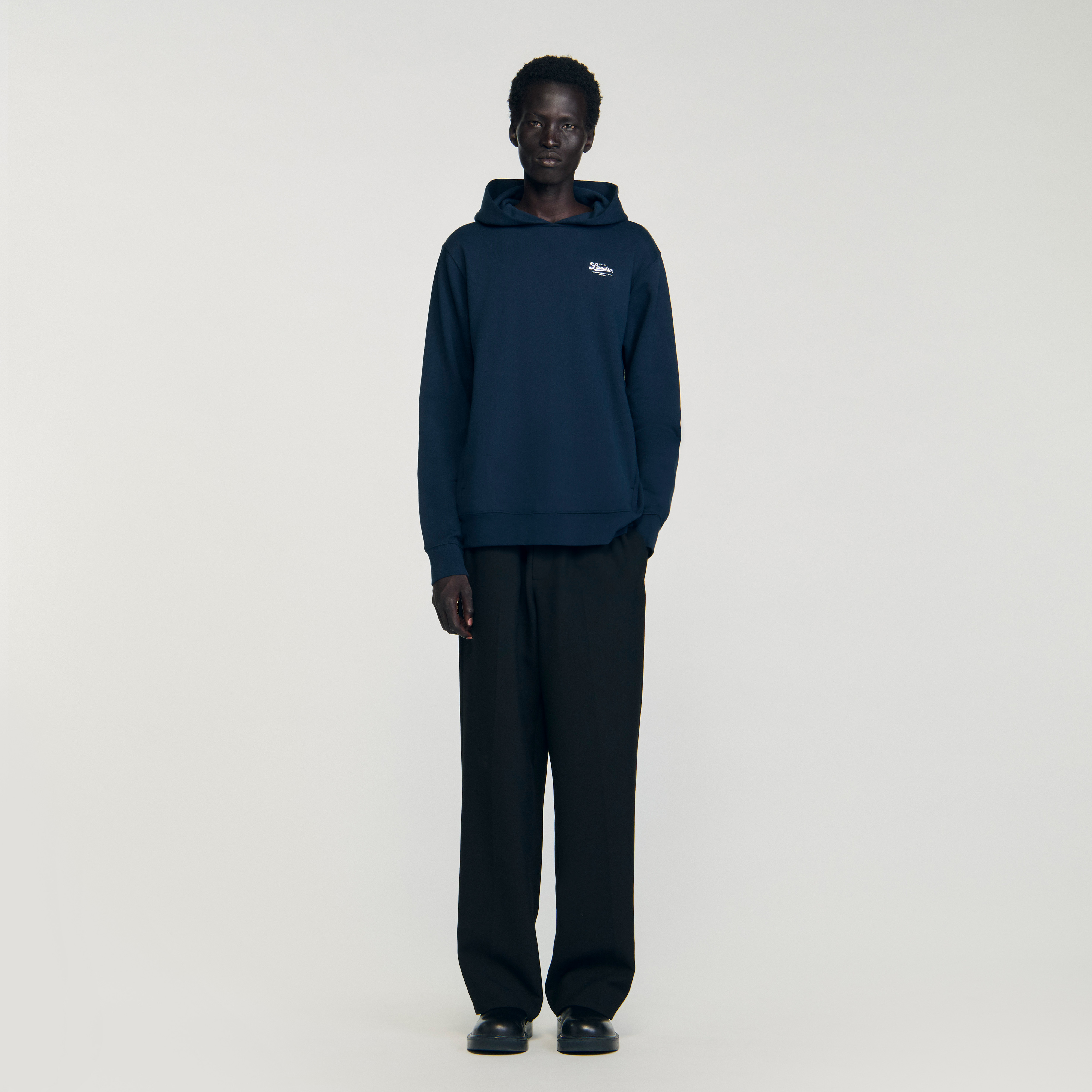 Sweatshirt à logo - Sandro Paris - Modalova