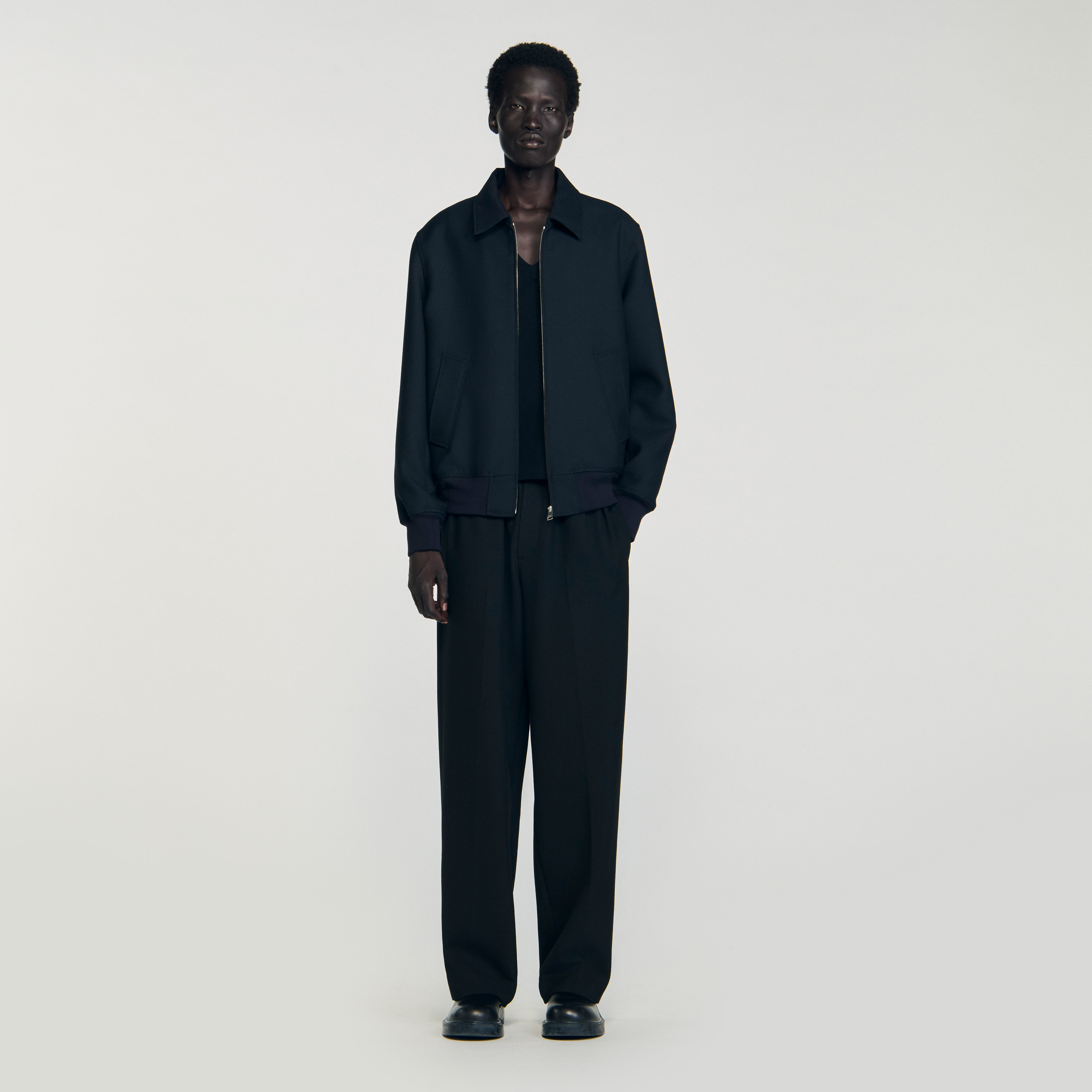 Blouson zippé - Sandro Paris - Modalova