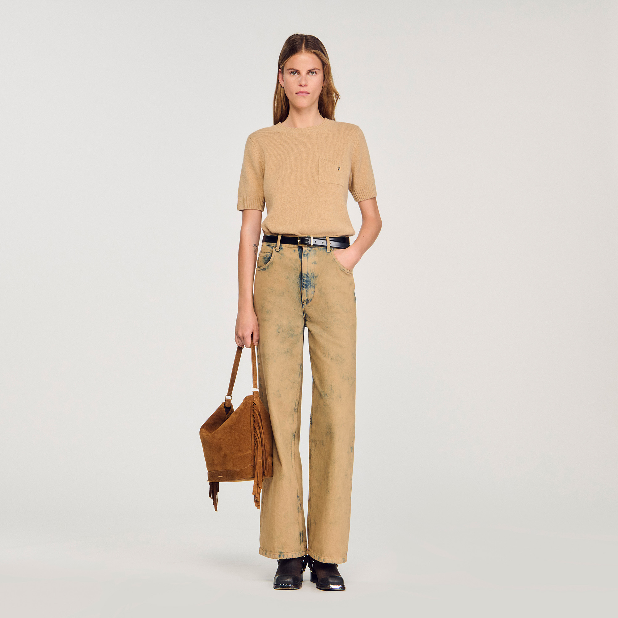 Pull à manches courtes - Sandro Paris - Modalova