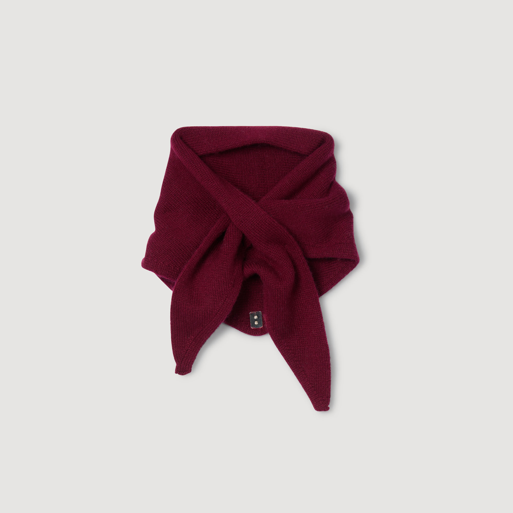Foulard en laine et cachemire - Sandro Paris - Modalova