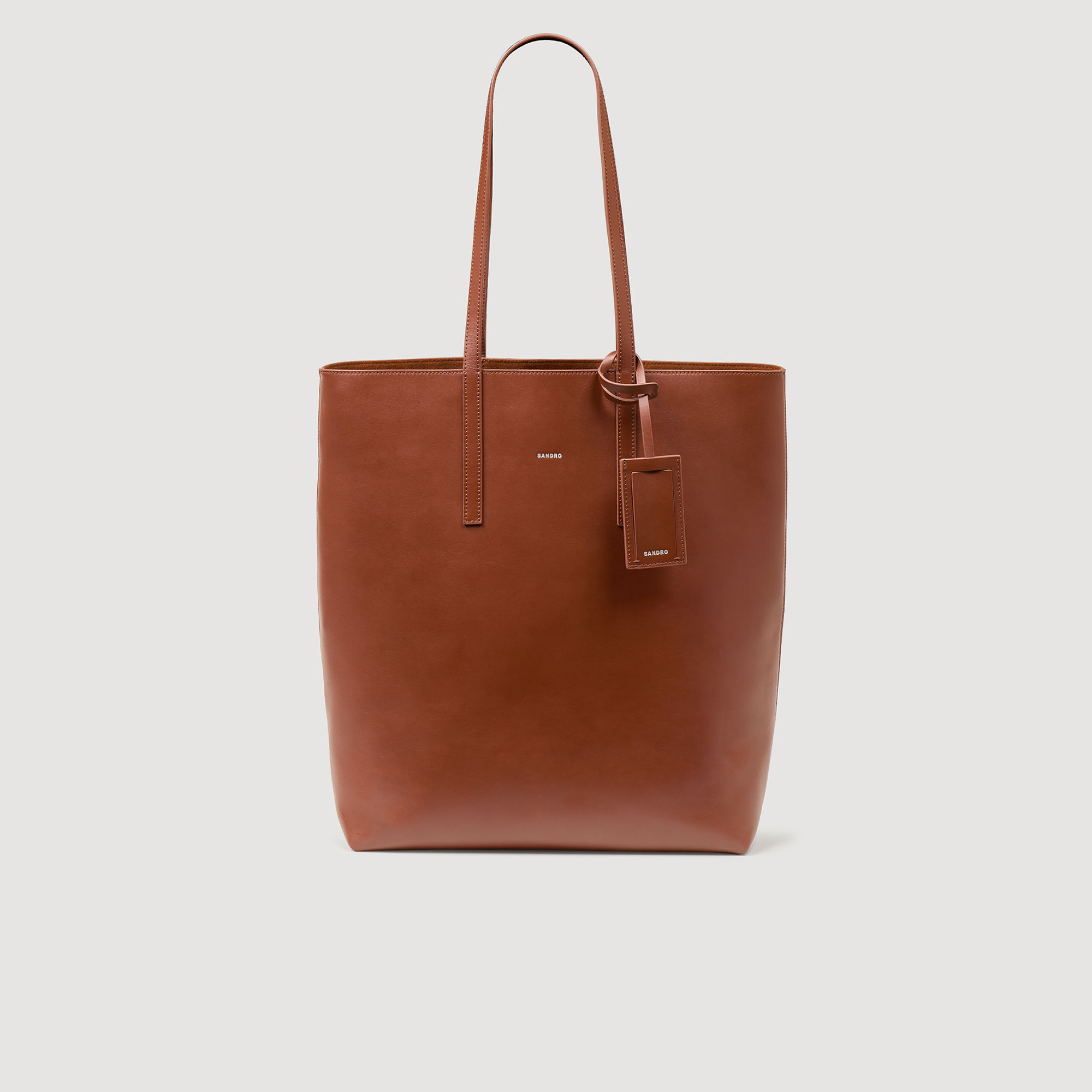 Cabas en cuir - Sandro Paris - Modalova