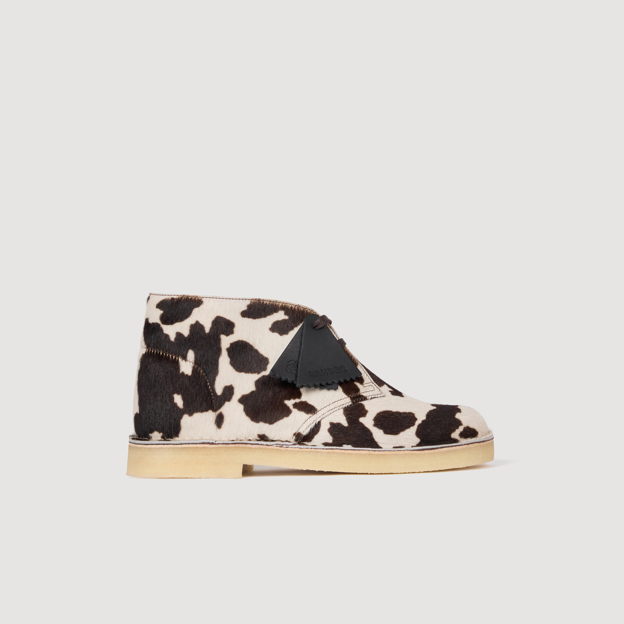 Desert Boots effet animalier - Sandro Paris - Modalova