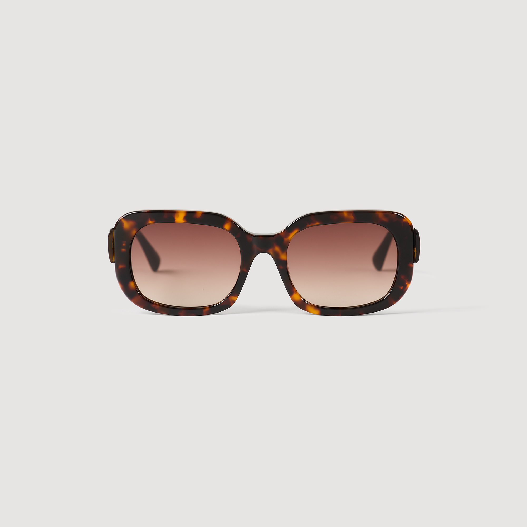 Lunettes de soleil carrées - Sandro Paris - Modalova
