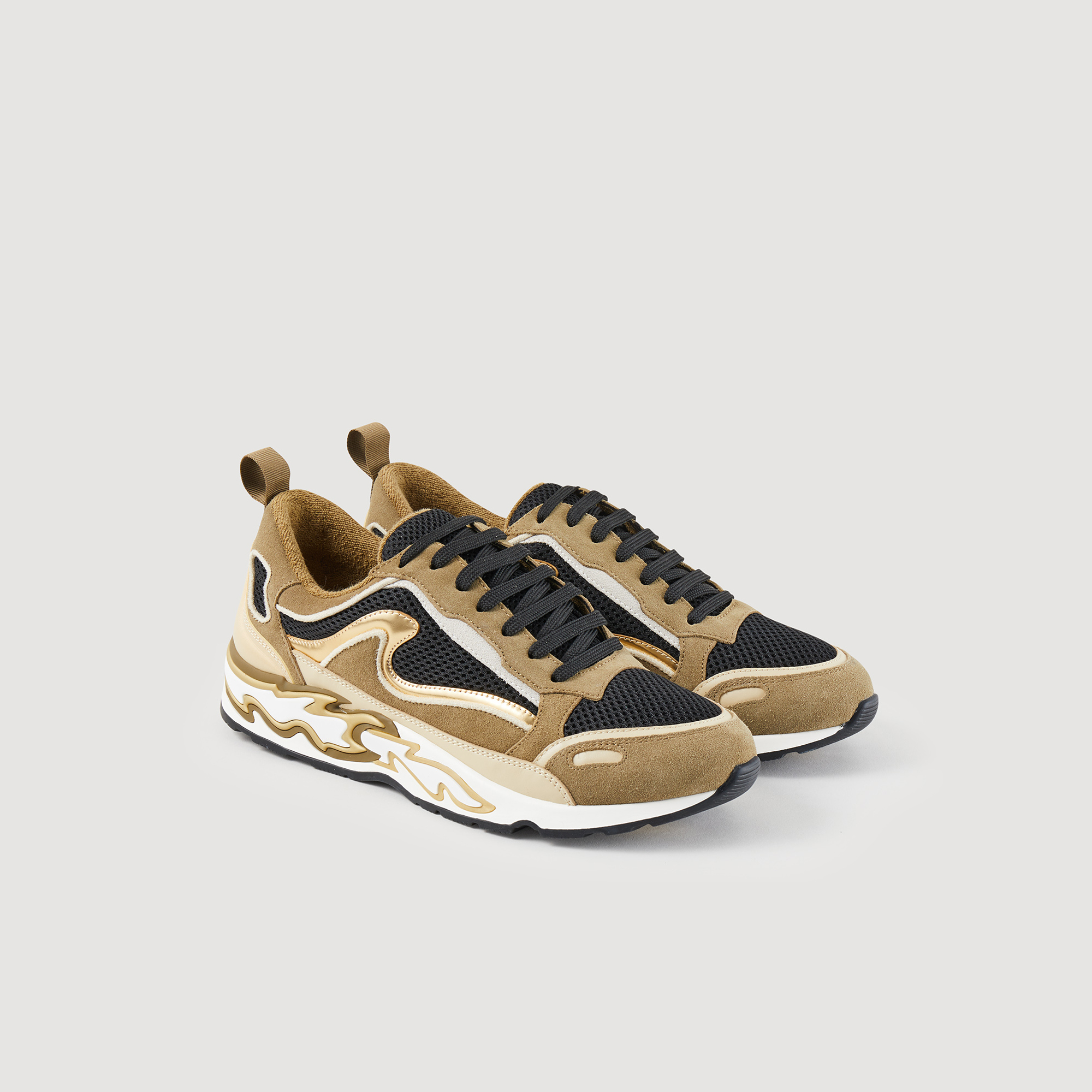sandro basket flamme or
